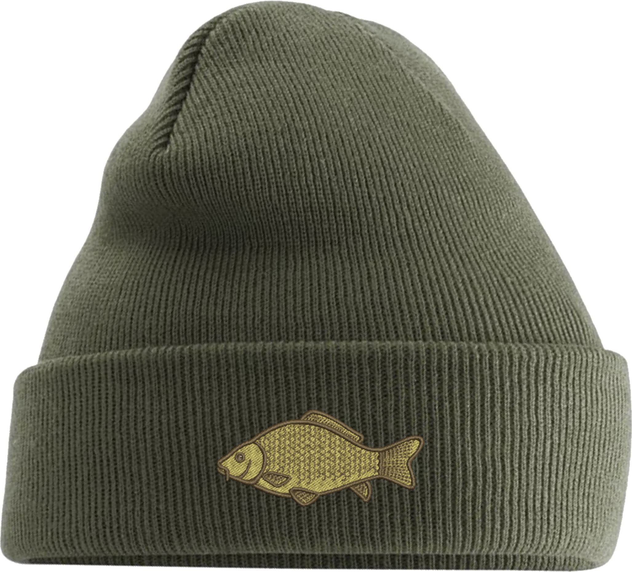 Embroidered Carp Fish Beanie Cap Fishing Lovers Carp Fishing Best Hobby Birthday Gift Unisex Gift Beanie Hat