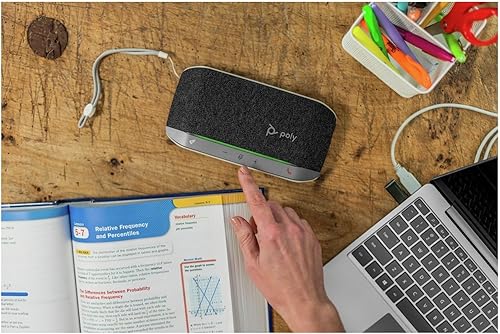 Miniatura 3 de Poly - Sync 20+ Altavoz Bluetooth (Plantronics) - Altavoz portátil personal - Adaptador Bluetooth USB-C - Conéctate a tu PCMacteléfono celular -