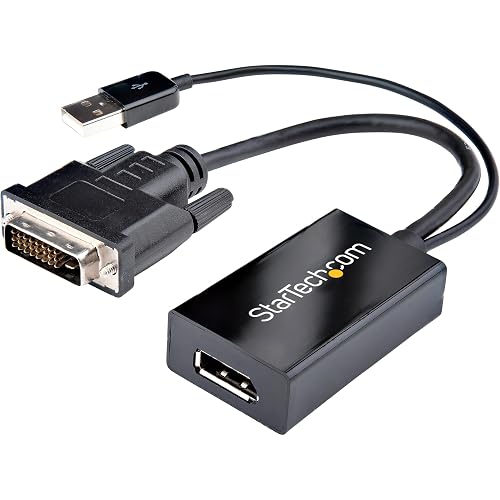 StarTech DVI-D to DisplayPort Adapter/Converter DVI2DP2