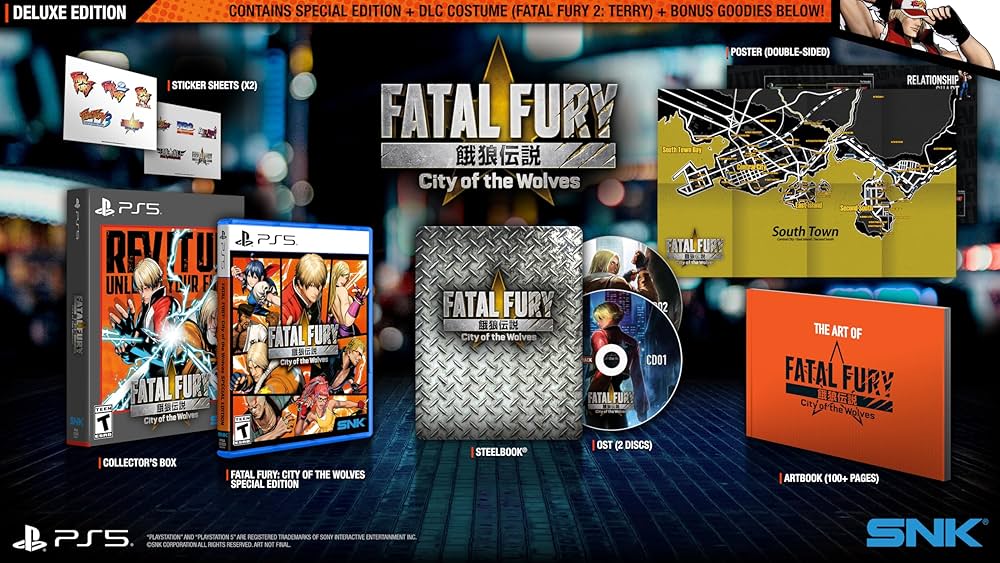 Amazon.co.jp: Fatal Fury: City Of The Wolves Deluxe Edition