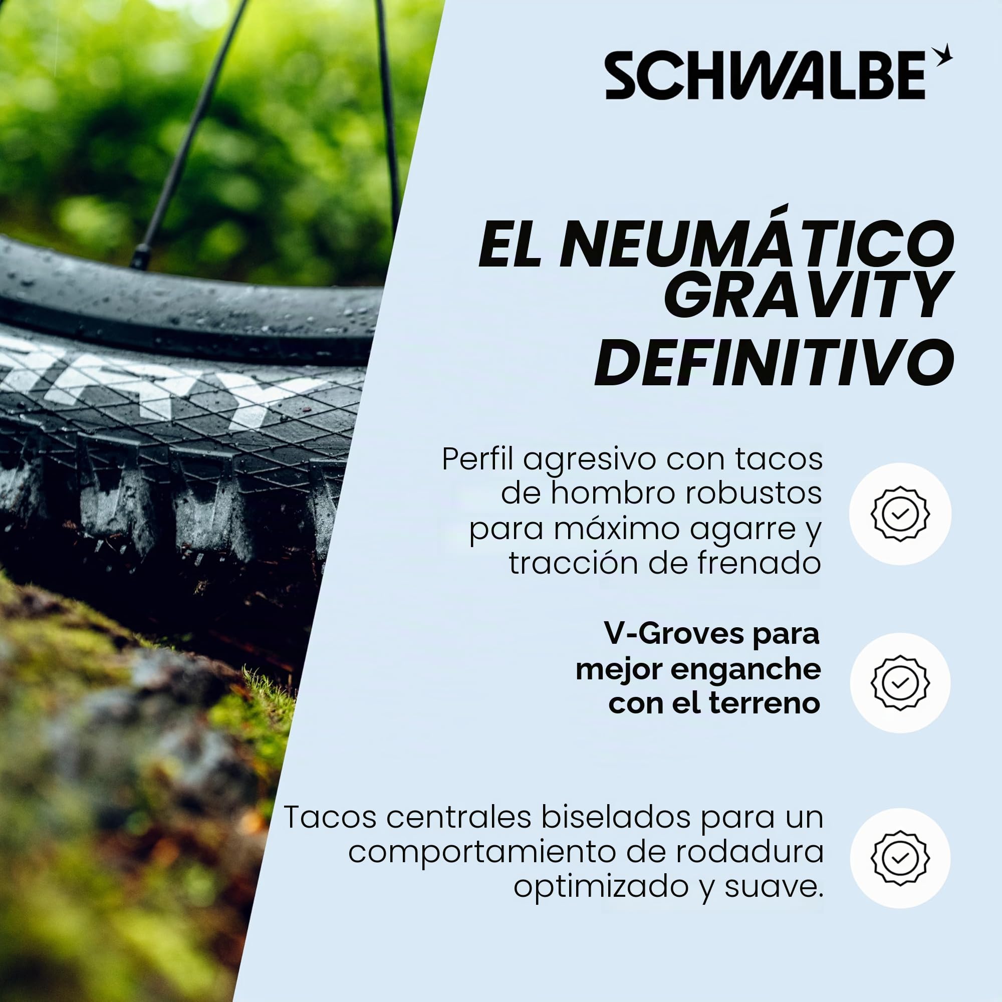 Schwalbe Magic Mary EVO TLE 65-622 Super Trail Ultra Soft - Neumático Plegable (29 x 2,60 mm)