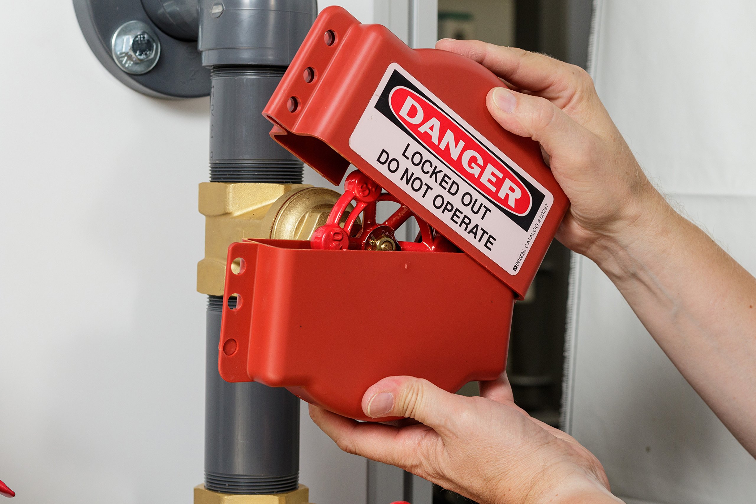 しあ様確認用 ③ Brady 64057 Adjustable Gate Valve Lockout, for 1