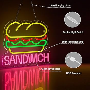 【19AW】 NEON SIGN Sandwich Brouson 19aw neon sign sandwich brouson 46