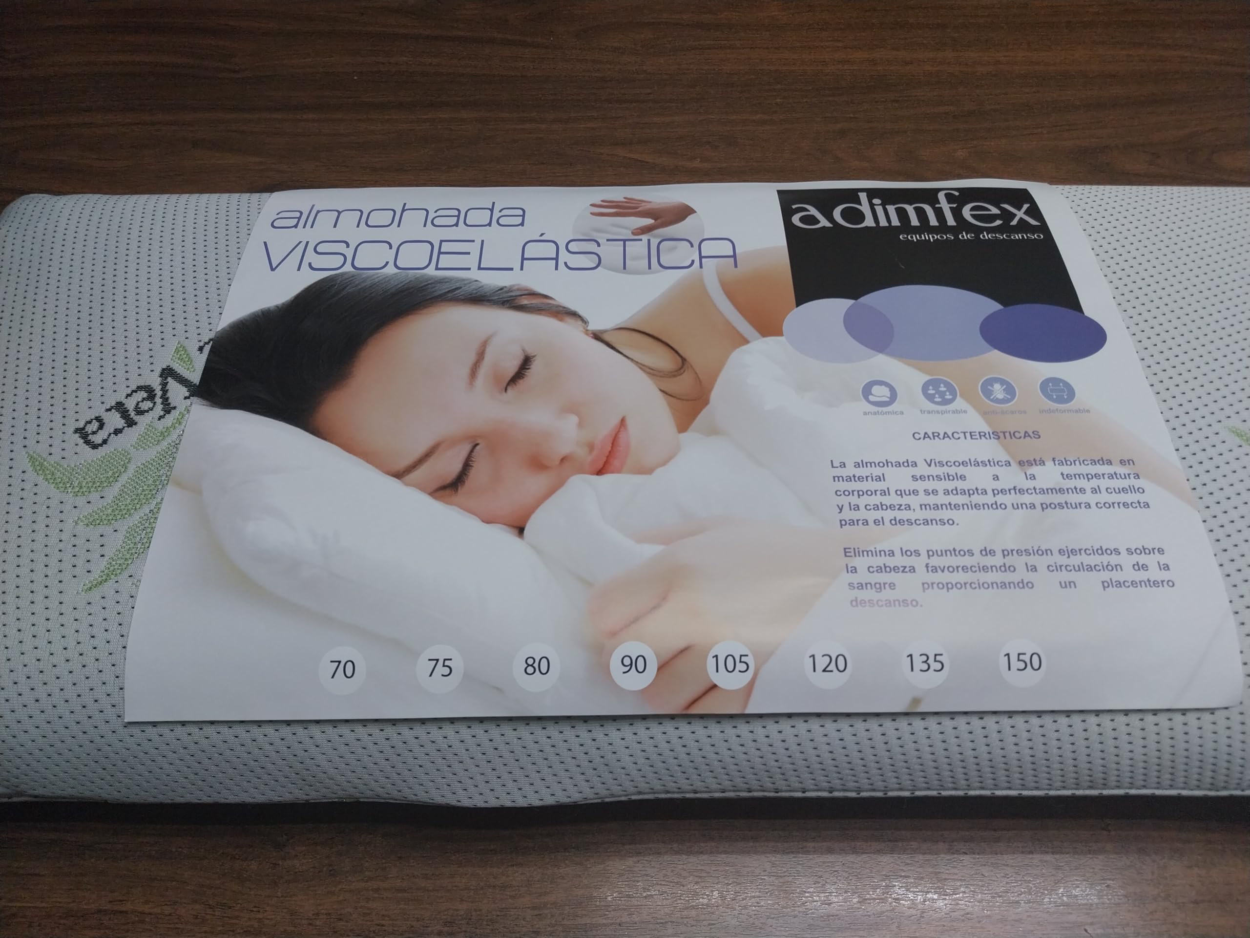 Almohada Visco Magneto (75cm)