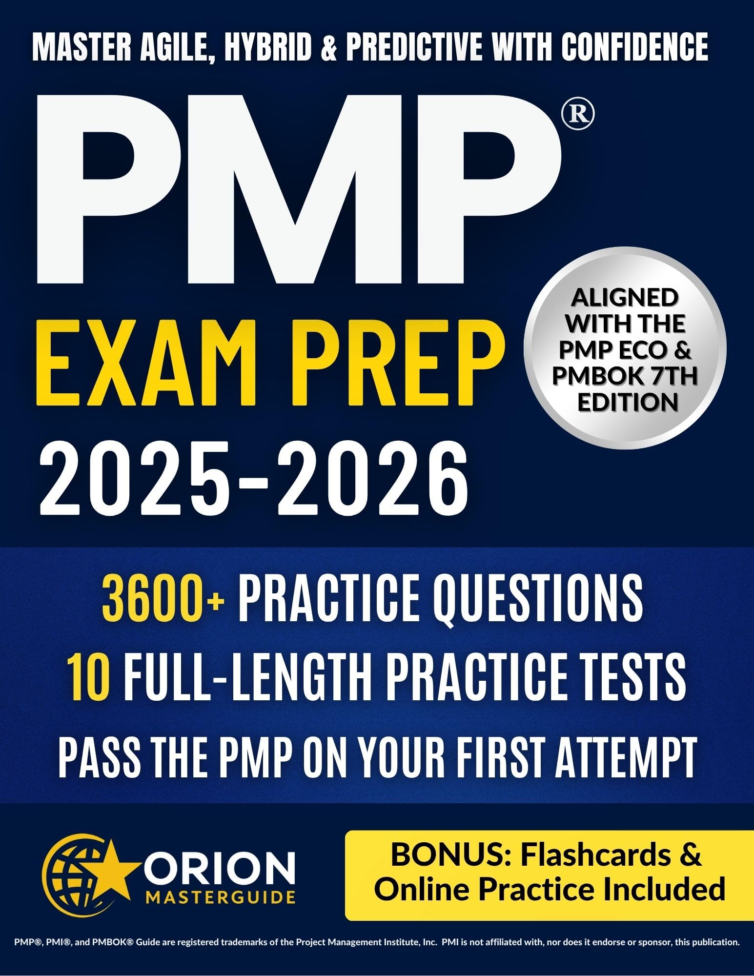 PMP® Exam Prep: The Complete Strategic Guide | 3,600+ Practice Questions, 10 Full-Length Exams, Proven Tactics & Stress-Free Study Plan