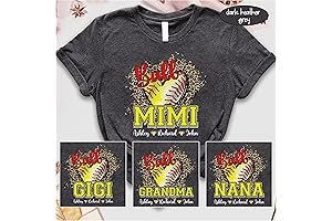Custom Softball Shirts for Plus Size Softball Moms: The Perfect Mother's Day Gift