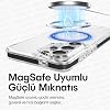 Teknoft Samsung Galaxy S26 Ultra için Line Serisi Magsafe ile Uyumlu Yükseltilmiş Lens Çerçeveli ve Renkli Şerit Kenarlı Ultra Güçlü Darbeye Dayanıklı Yumuşak Silikon Kılıf (Siyah, Galaxy S26 Ultra)