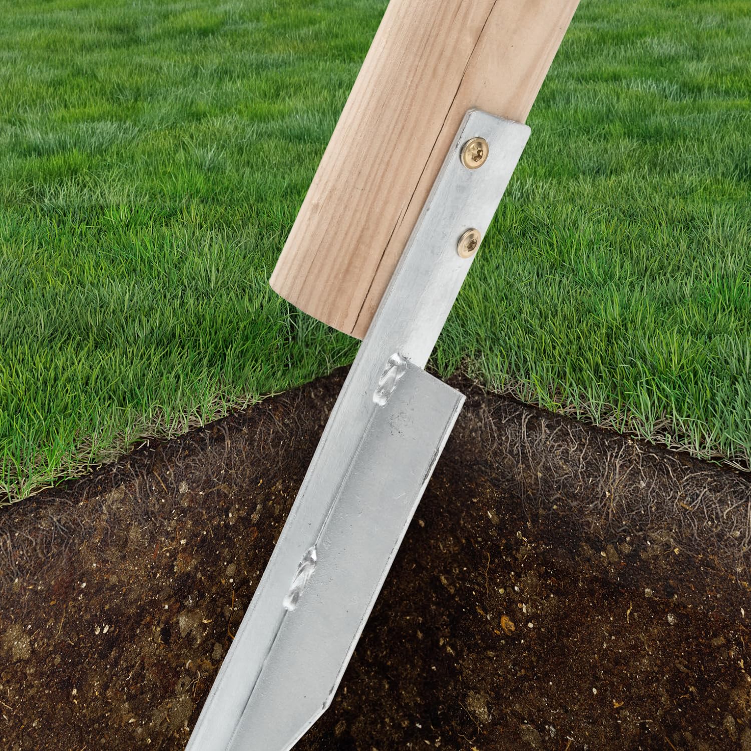 Kit per costruire un'altalena per parco giochi, altalena da giardino, prodotto nell'Unione Europea (grigio, 100°)
