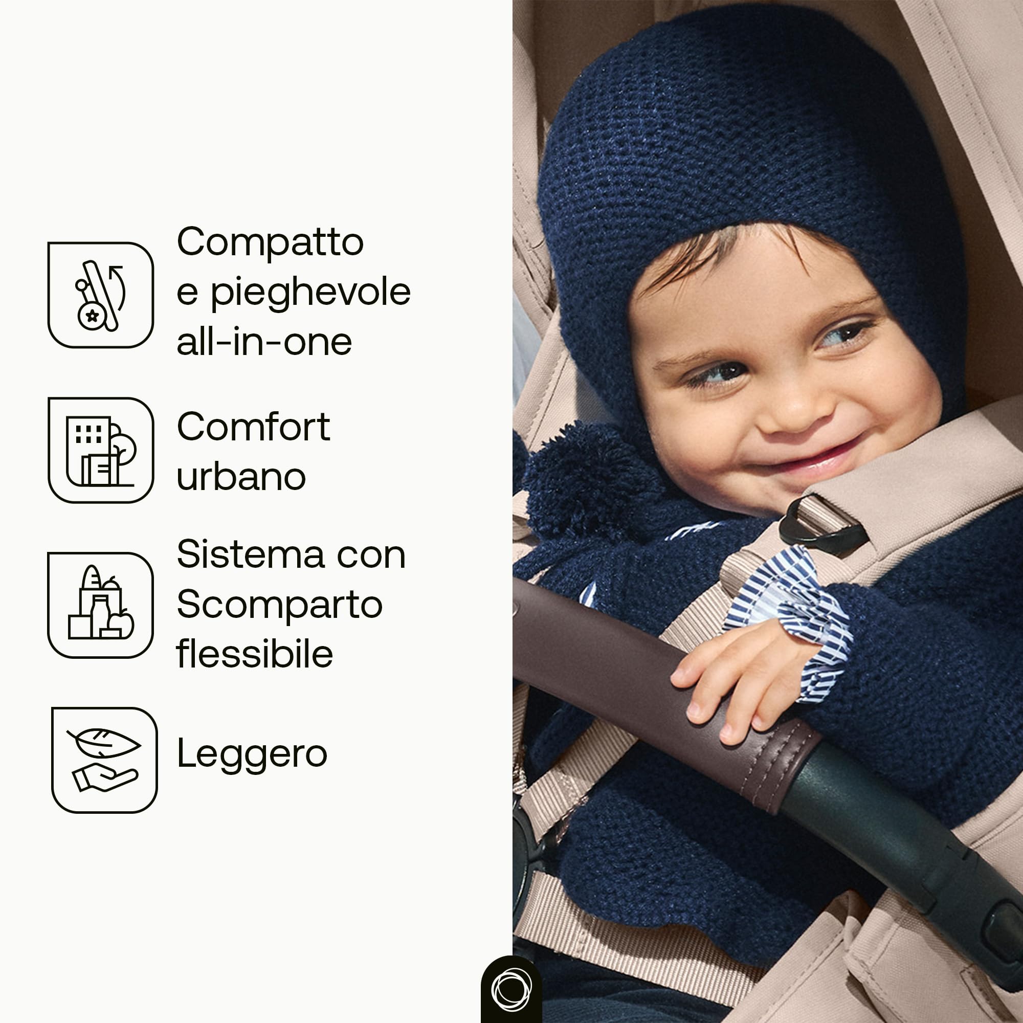 Passeggino Bugaboo Dragonfly Plus, Carrozzina Compatta da Città, Chiusura ad una Mano, Seduta Reclinabile e Reversibile, Adatto a Neonati e Bambini fino a 22 kg, Leggero da Trasportare, Dusty Pink