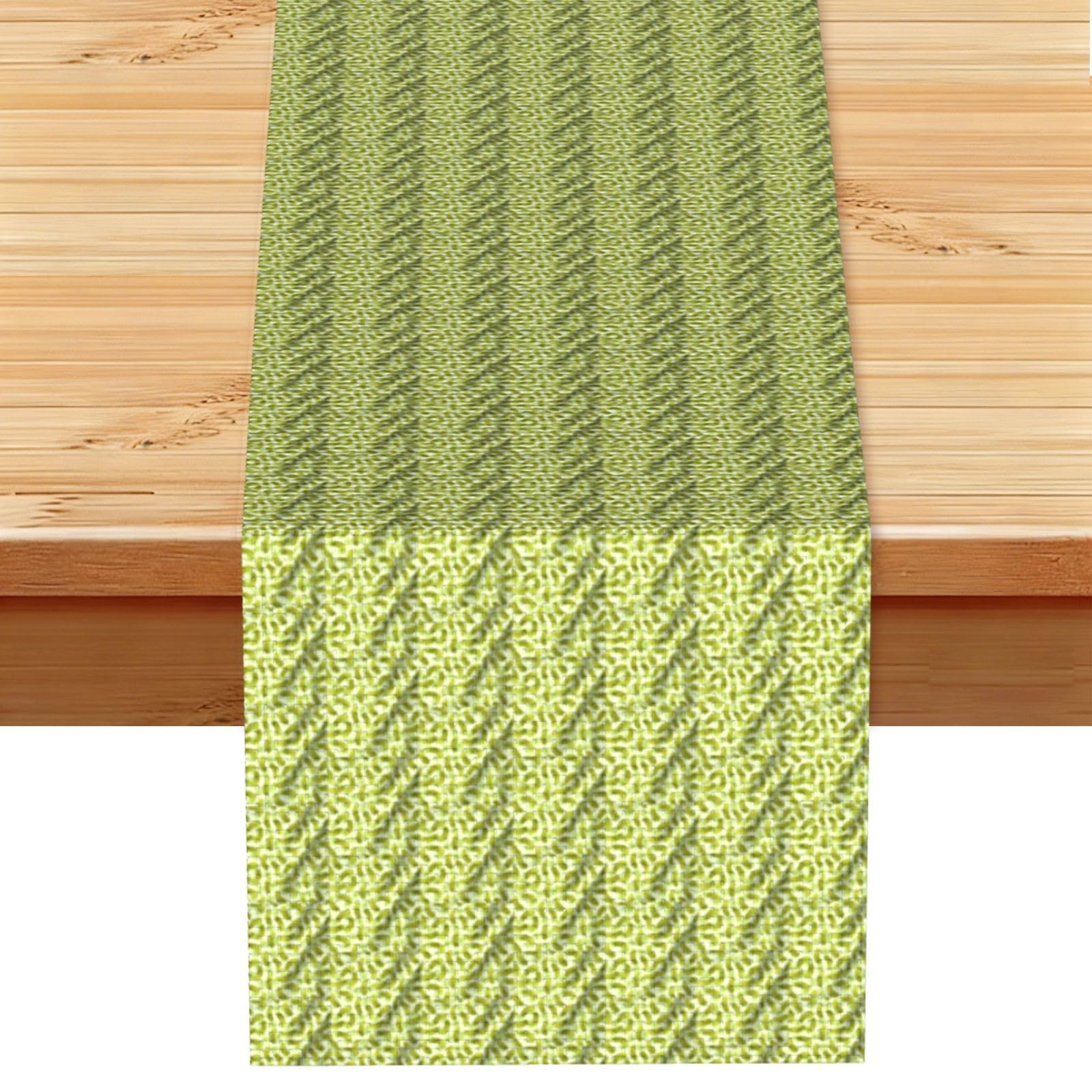 Yyoretp Black Sushi Dill Pickles Print Table Runner For Home Hotel Dining Kitchen Party Indoor Outdoor Decor,13X72 Inch