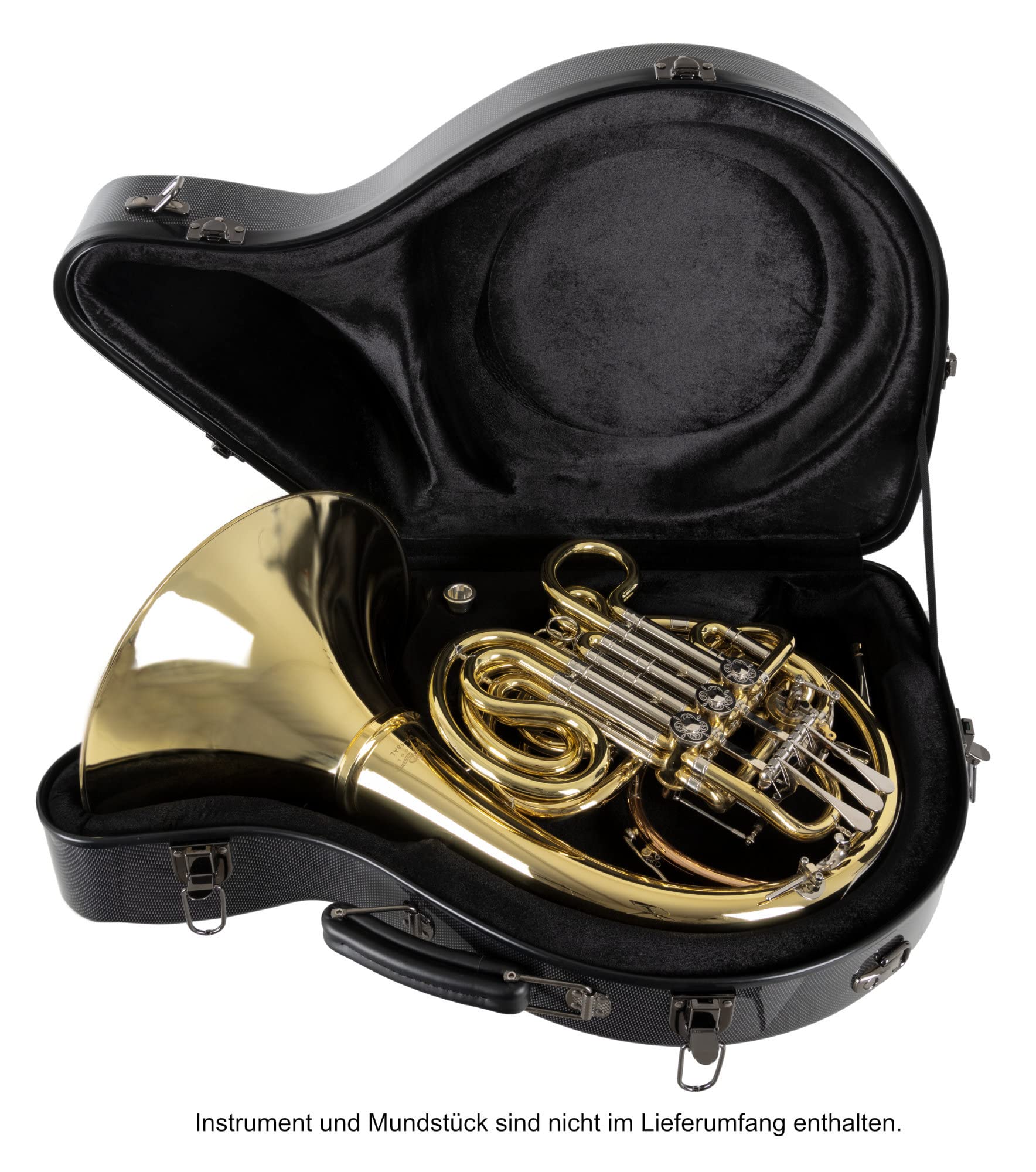Custodia Lechgold Deluxe per Corno Singolo e Doppio, Alexander e Hans Hoyer | Custodia per strumenti Lechgold "Deluxe" per corno francese, Adatta per corni singoli e doppi, Custodia in plastica stabile
