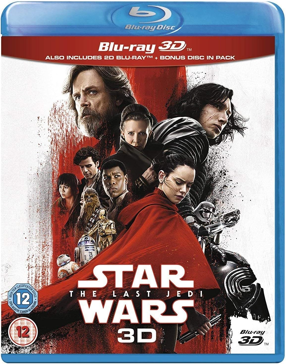 Star Wars: The Last Jedi [Blu-ray 3D] [2017] [Region Free] [3D Blu-ray]