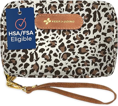 KEEPGOING - Kit infantil de primeros auxilios, para viajes, 130 piezas, botiquín para automóvil, bolso, pañalera, mochila y maleta, con apósitos sin