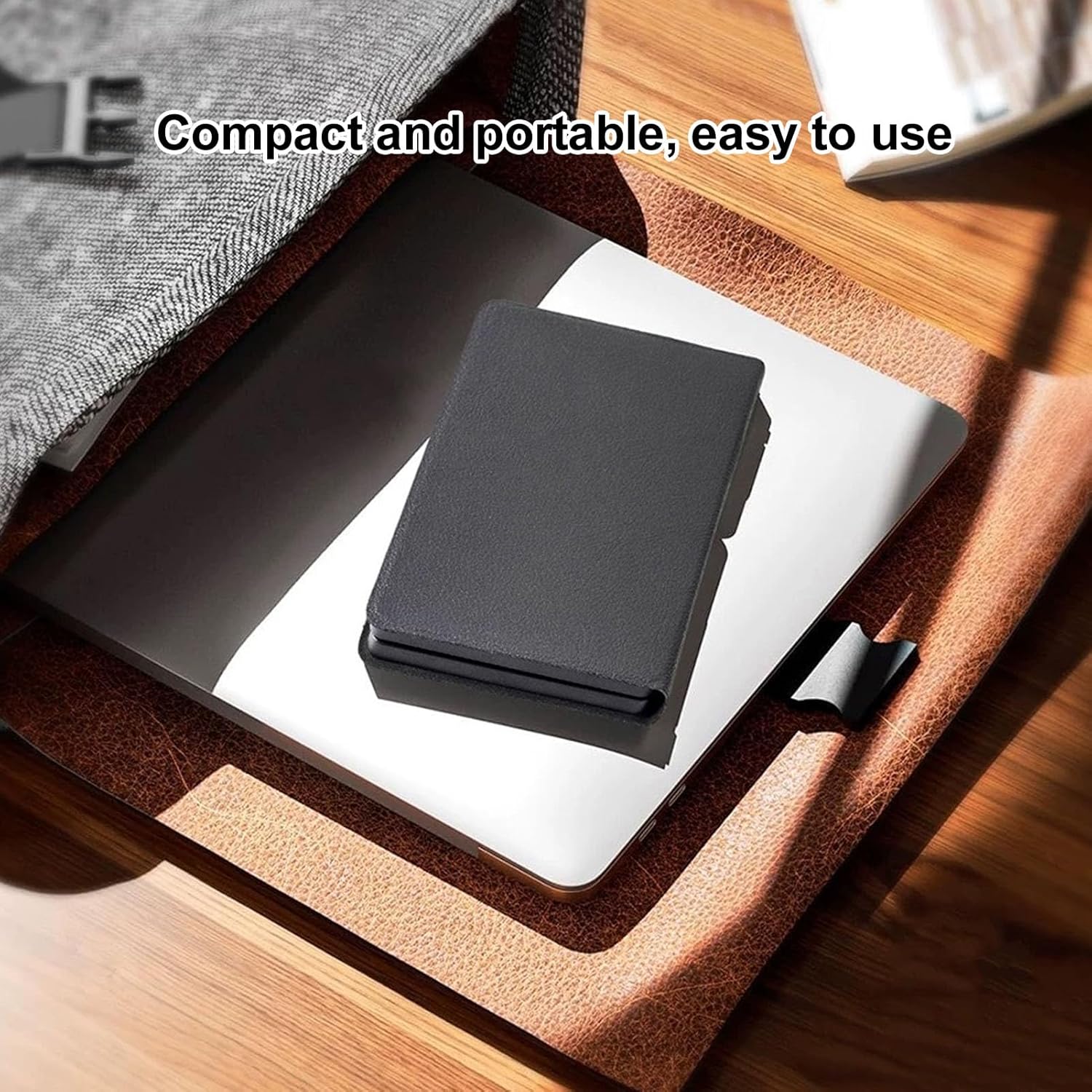 Foldable Wireless Numeric Keypad, 23 Keys Bluetooth Number Pad with Calculator and Touchpad, Portable Financial Accounting Numpad for Data Entry Banking Retail