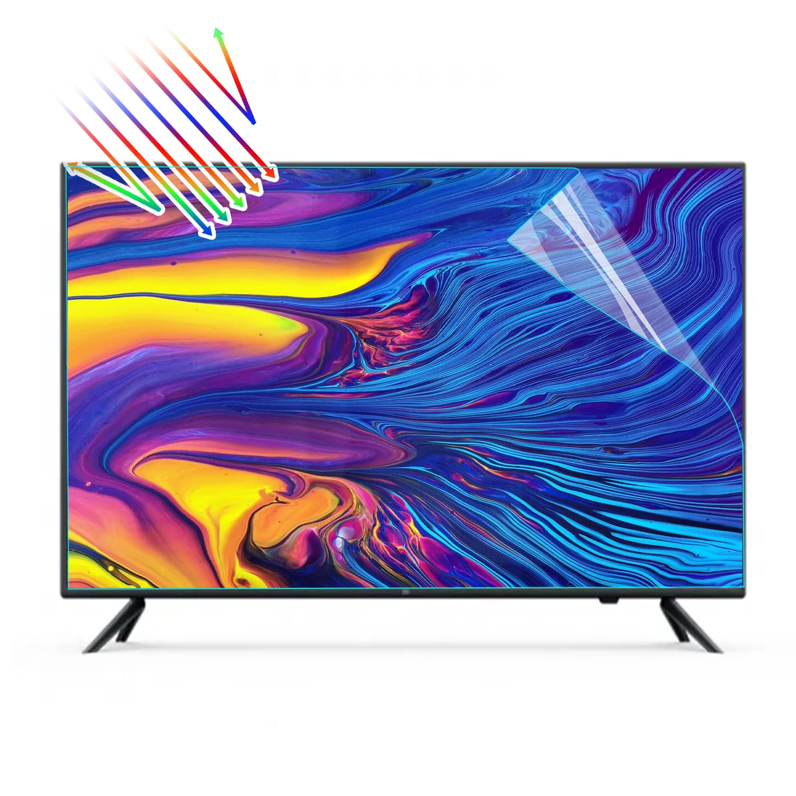 Amazon.co.jp: 65インチ 液晶保護フィルム 反射防止 フィルム