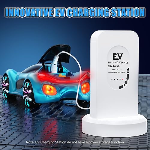 Miniatura 4 de Auto a control remoto, autos RC para niños de 4, 5, 6, 7, 8, 9, 10, 11, 12 años, 2.4GHz, rotación de 360, autos RC con luces frías, efectos de