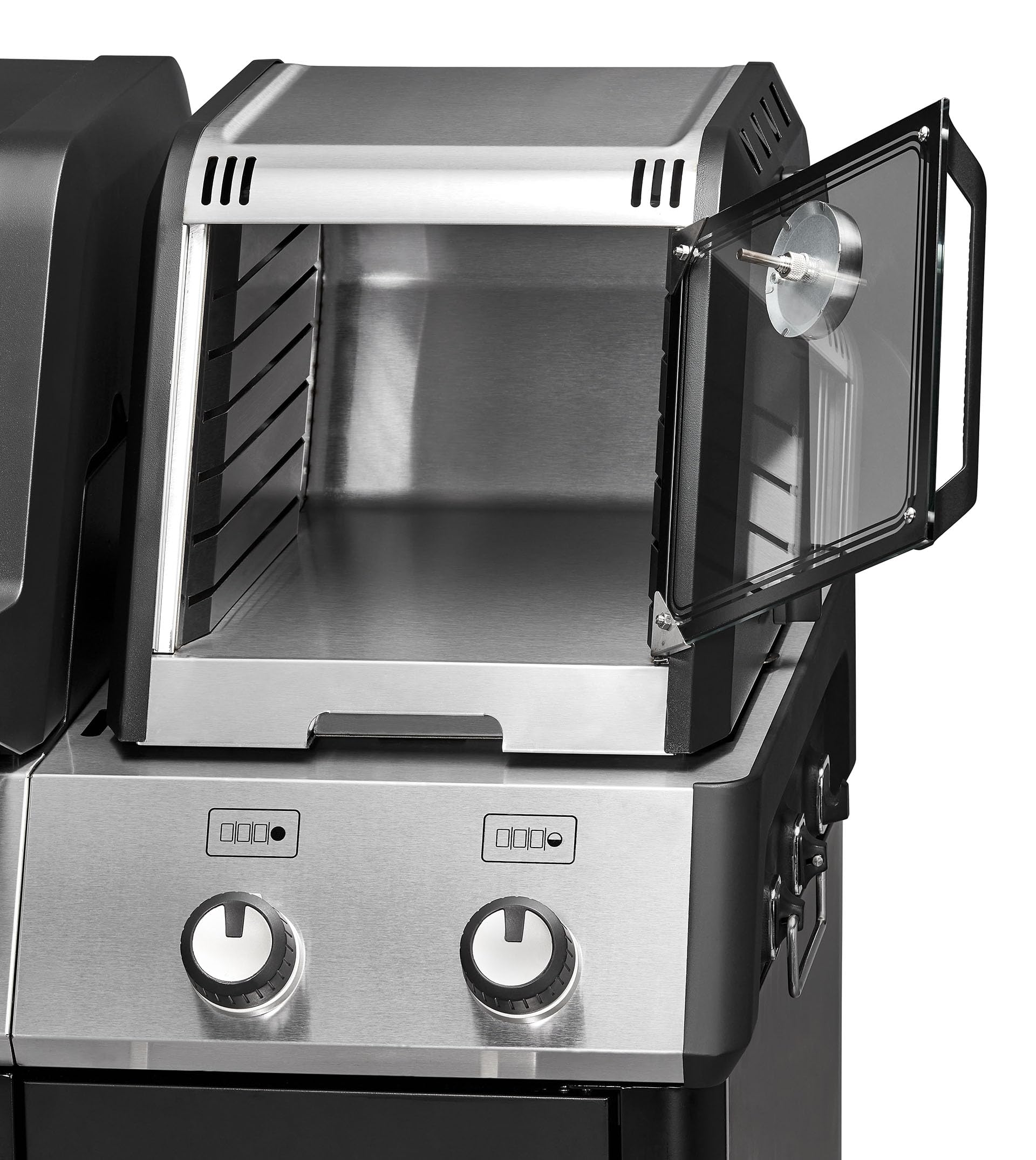 Enders® Delicater™-Ofen für UNIQ® Pro 3 IK und UNIQ PRO 3 IK Kitchen CRUSTER®#8603, schwarz/edelstahlfarben