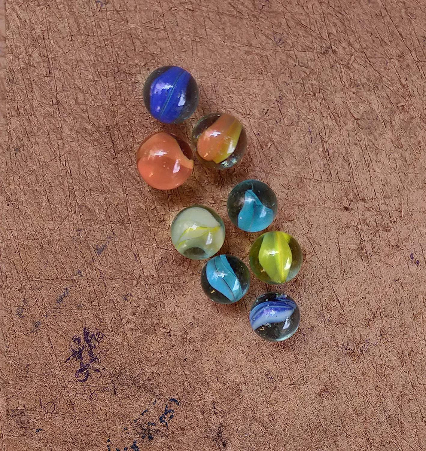 advancedestore Playing Glass Marbles (Pack of 150)