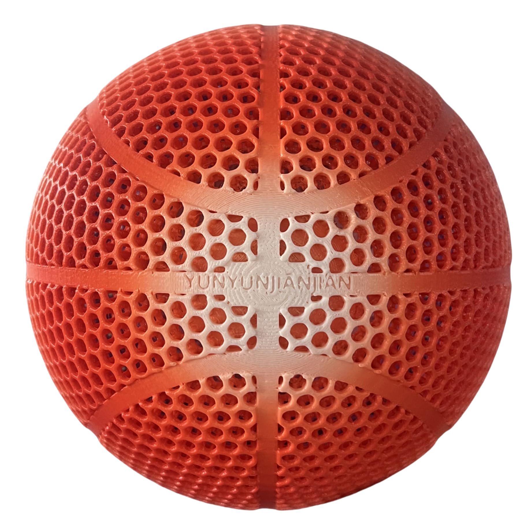 YUNYUNJIANJIAN Airless Basketball Personalized 3D Printed Basketball | Custom Name Gift for Him | Unique Birthday, Anniversary, for Boyfriend, Husband, Dad, Coach, Teacher (Colorful)