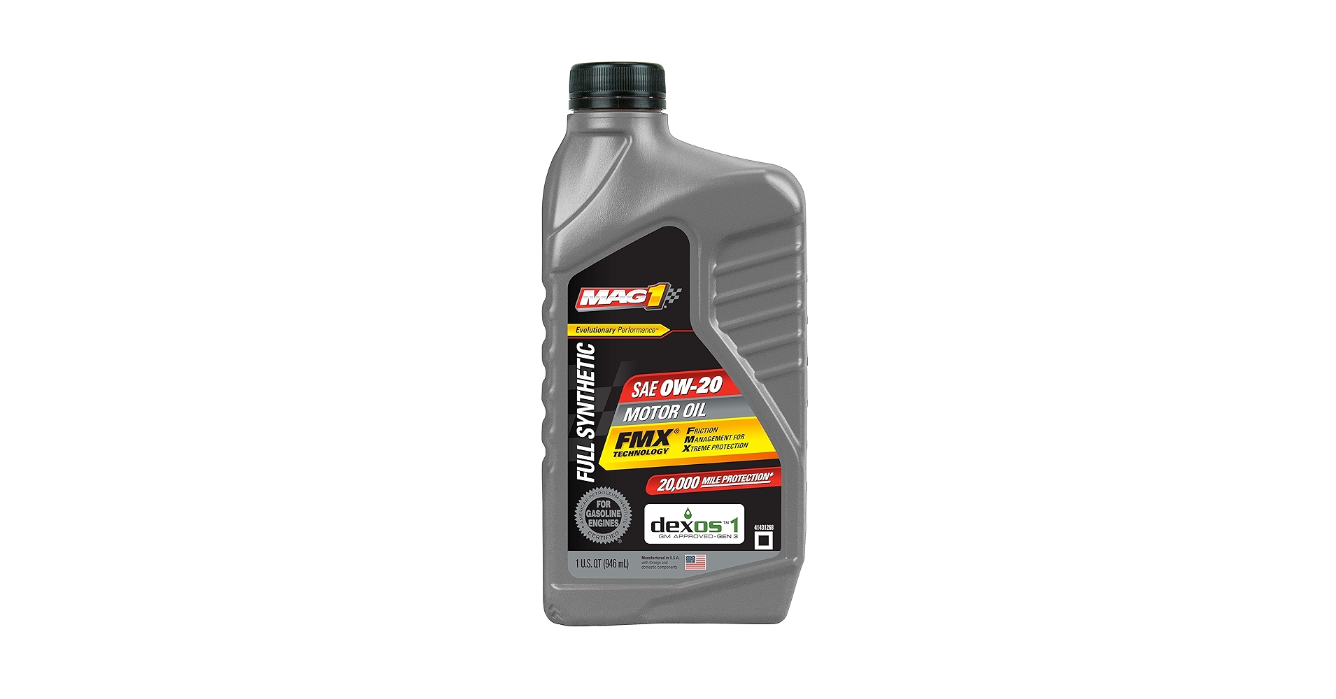 Amazon.com: MAG 1 65834 Full Synthetic SAE 0W-20 Motor Oil