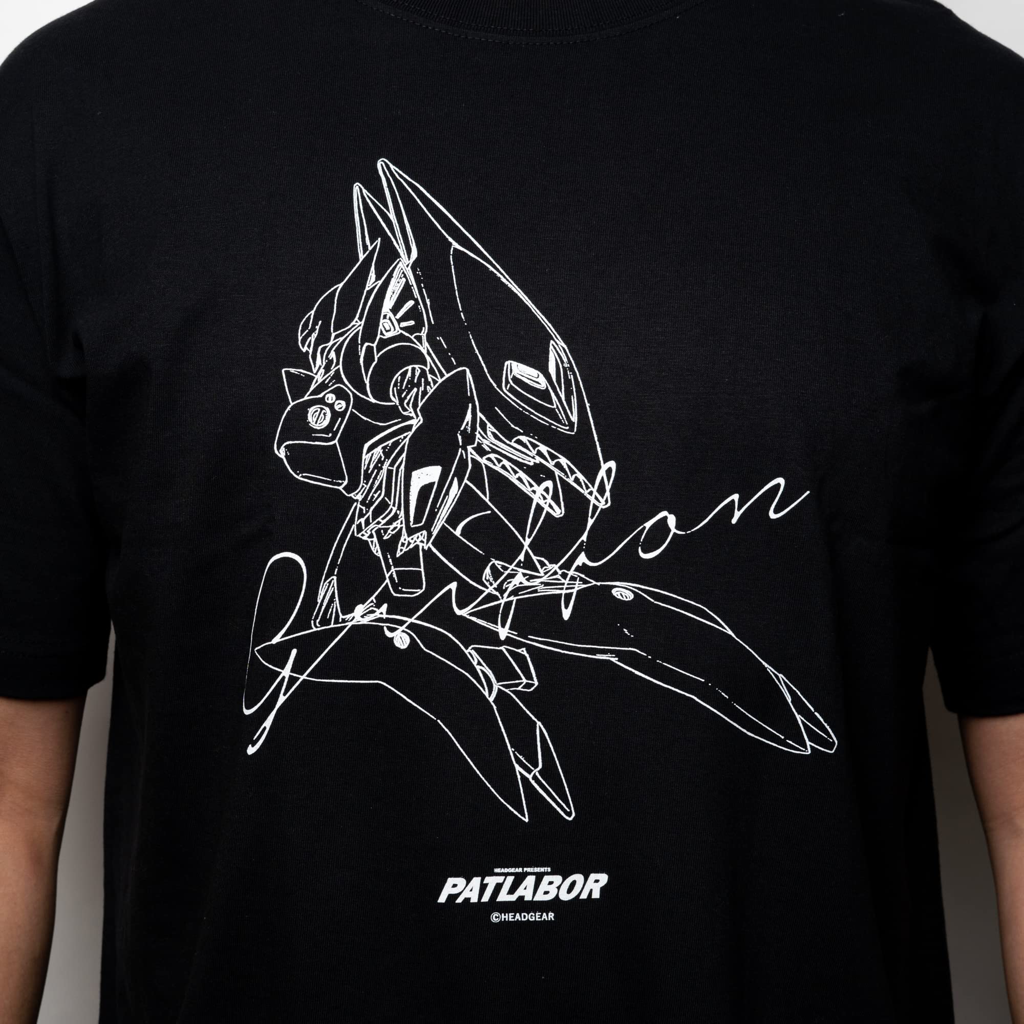 Amazon.co.jp: 【機動警察パトレイバー】Tシャツ（グリフォン_線画