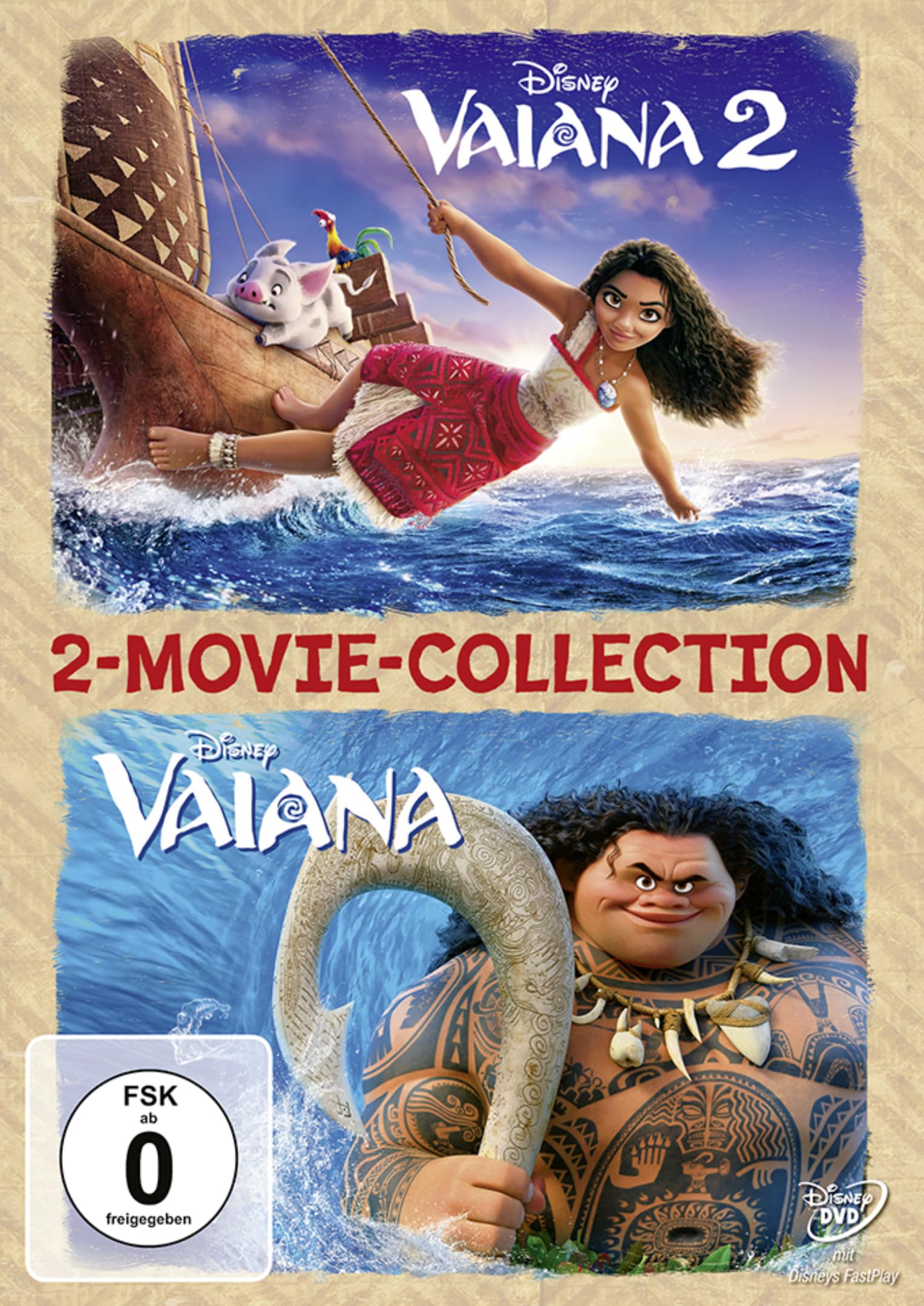 Vaiana 2-Movie-Collection [2 DVDs]