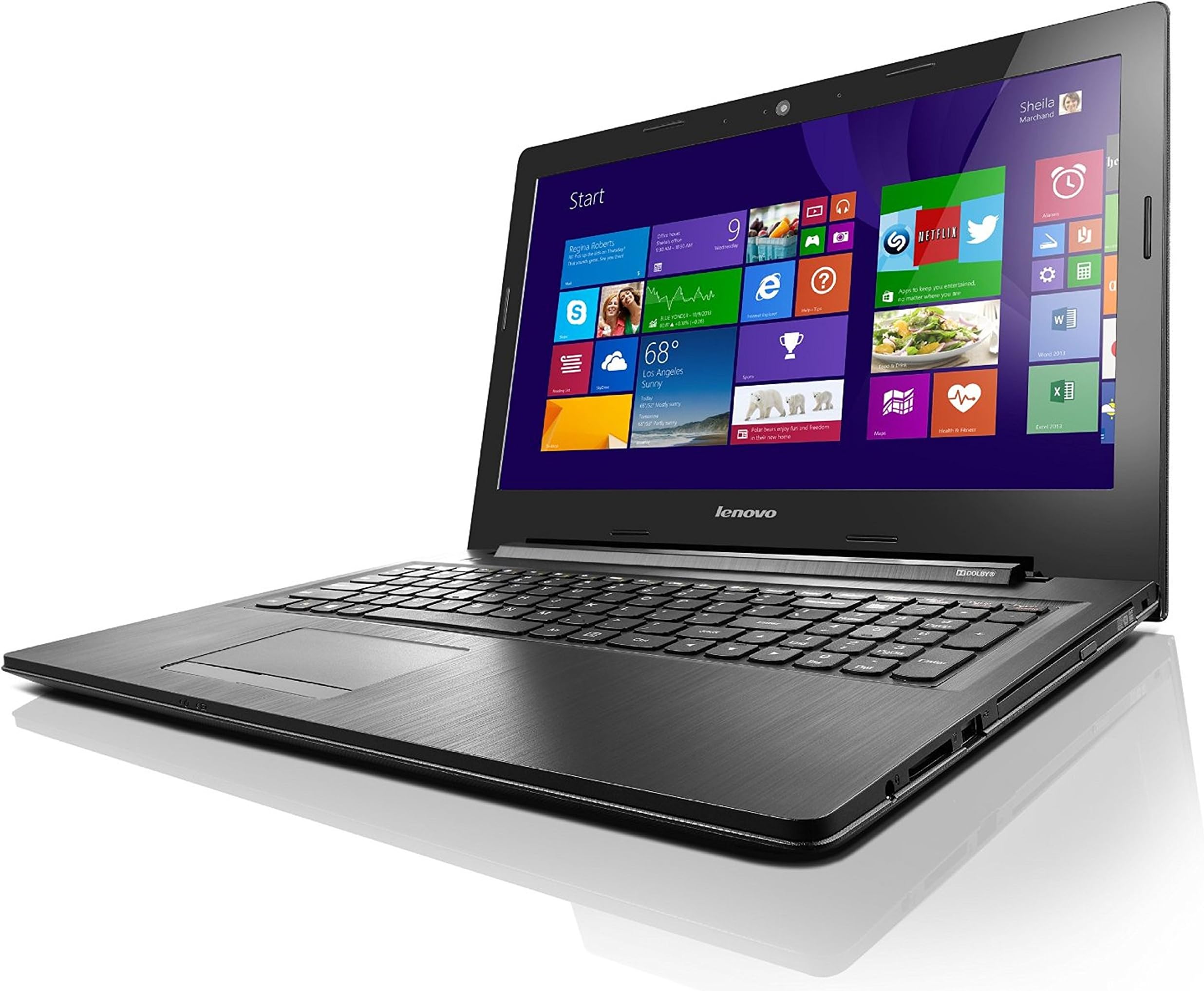 Lenovo G50-80 80E501U3US 16-Inch LED Notebook (2.20GHz Intel Core i5-5200U, 6GB Memory, 500GB Hard Drive, Windows 8.1) Textured Black
