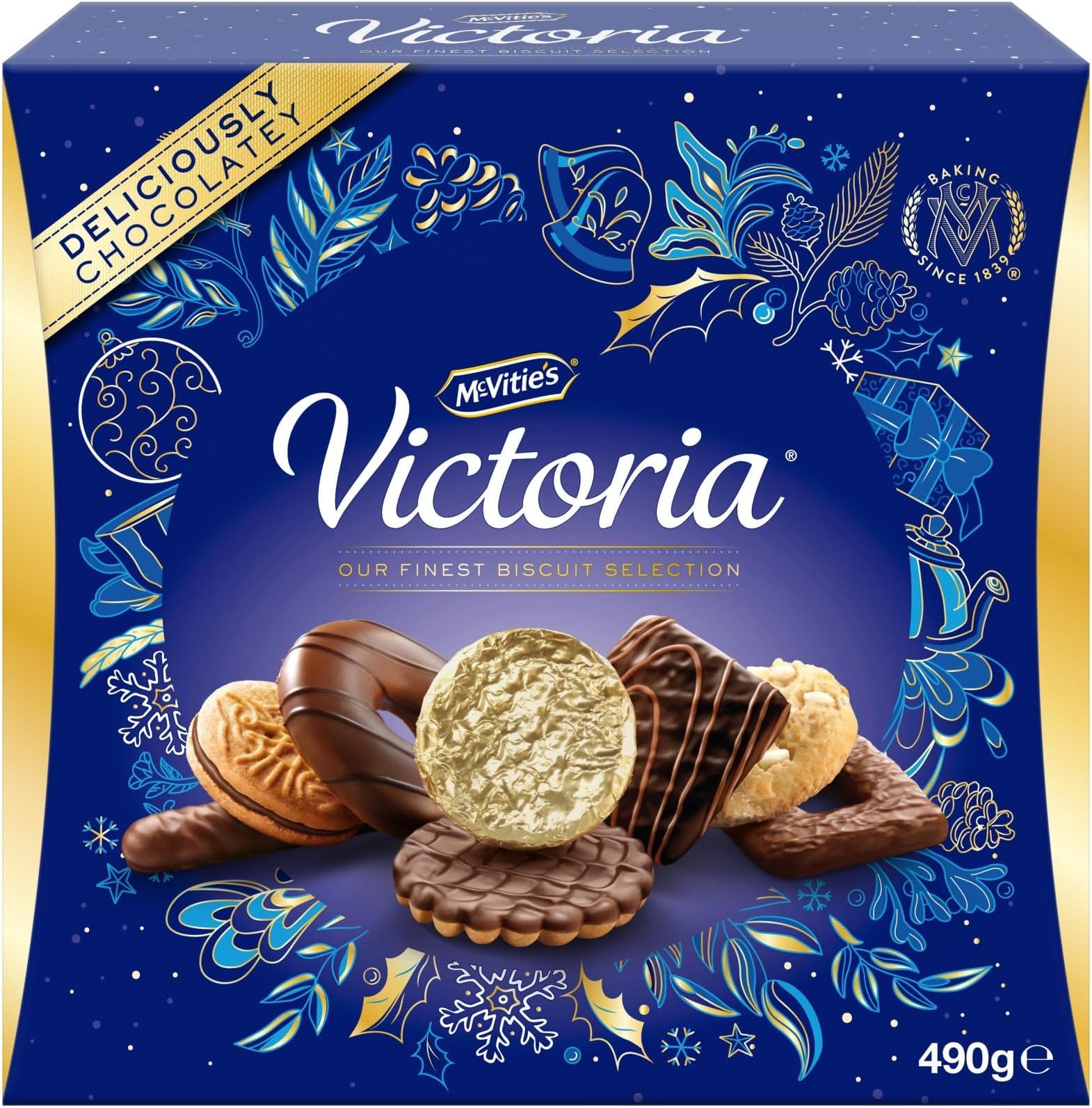 McVities Victoria Biscuits 490g
