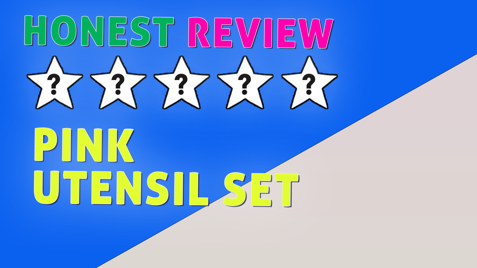 Honest review of this pink silicone utensil set