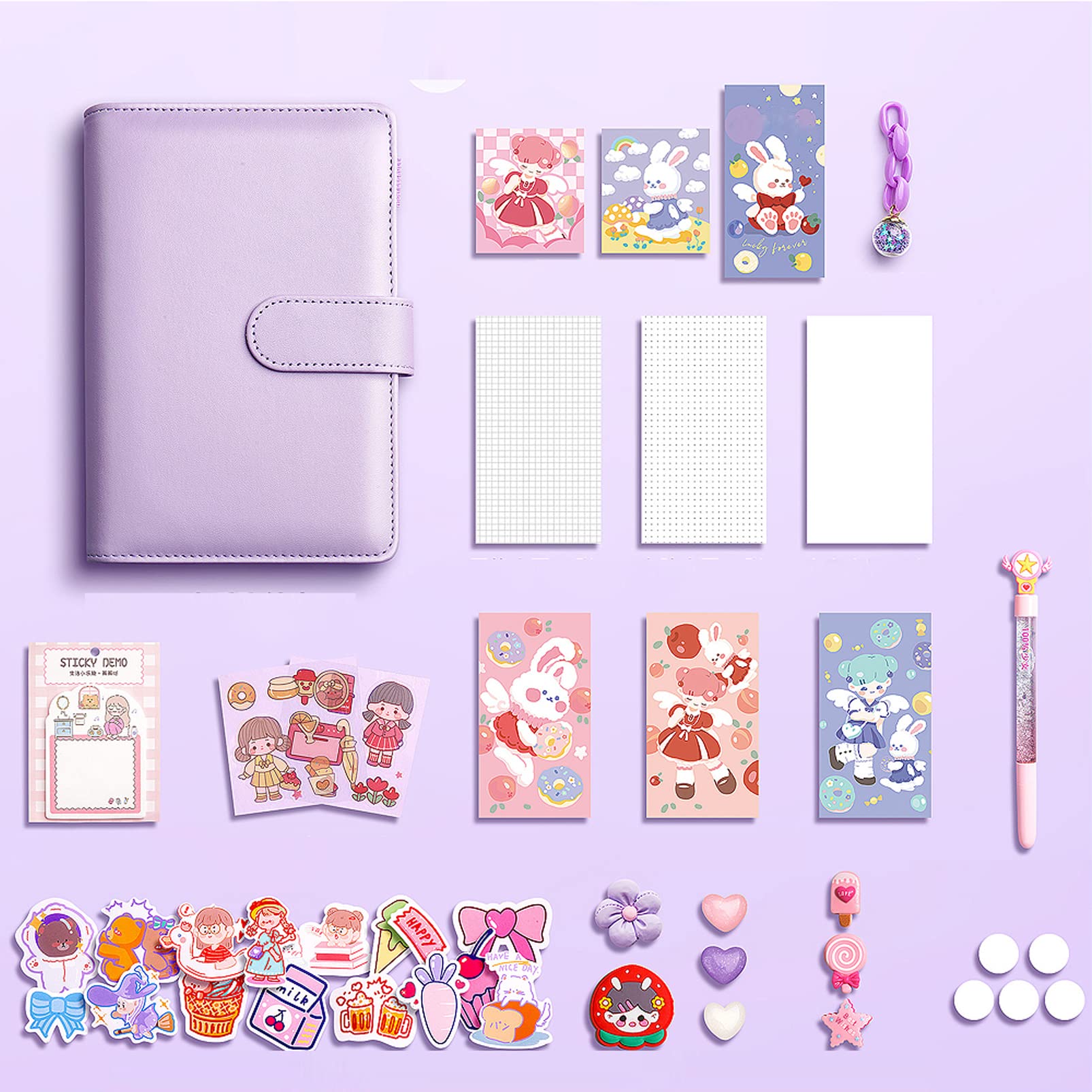 Amazon.co.jp: Dekori シール帳 A6 PUレザー ポケット 50枚セット