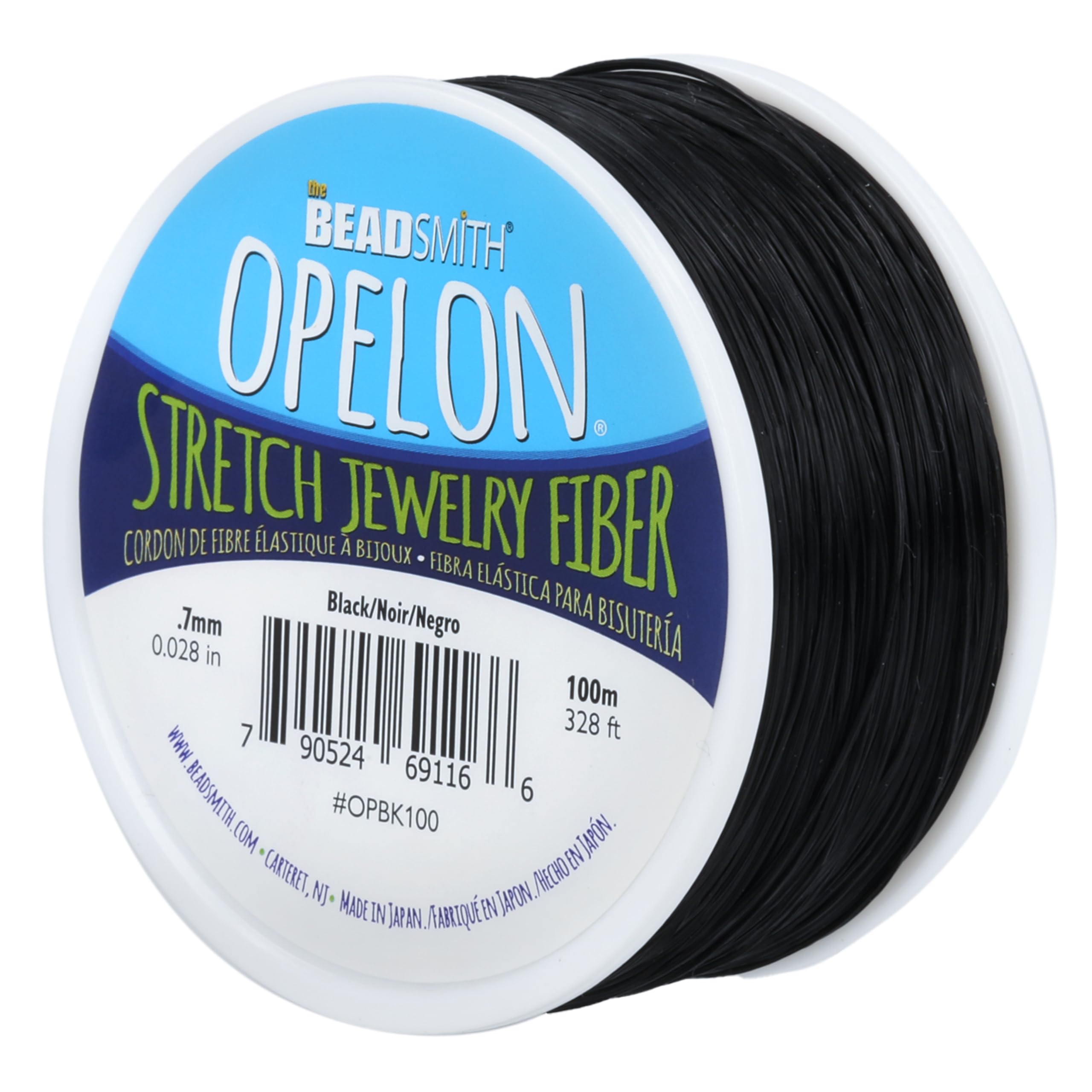 Amazon.com: The Beadsmith Opelon Stretch Cord – Elastic