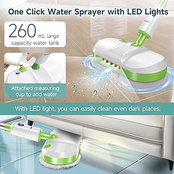 Amazon.com: AlfaBot Cordless Electric Mop for Floor Cleaning