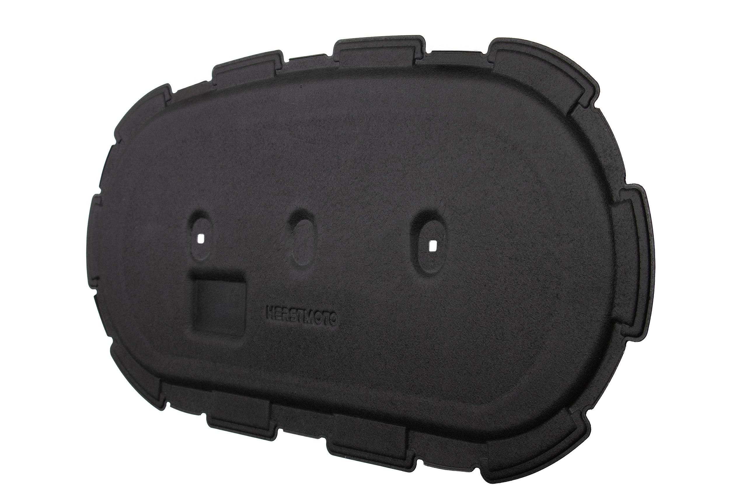 GEPCO 5FA863831 - Alfombrilla aislante para capó del motor con clips compatible con CUPRA FORMENTOR a partir de 2020, Seat Leon Combi a partir de 2020, Seat Leon Hatchback a partir de 2020