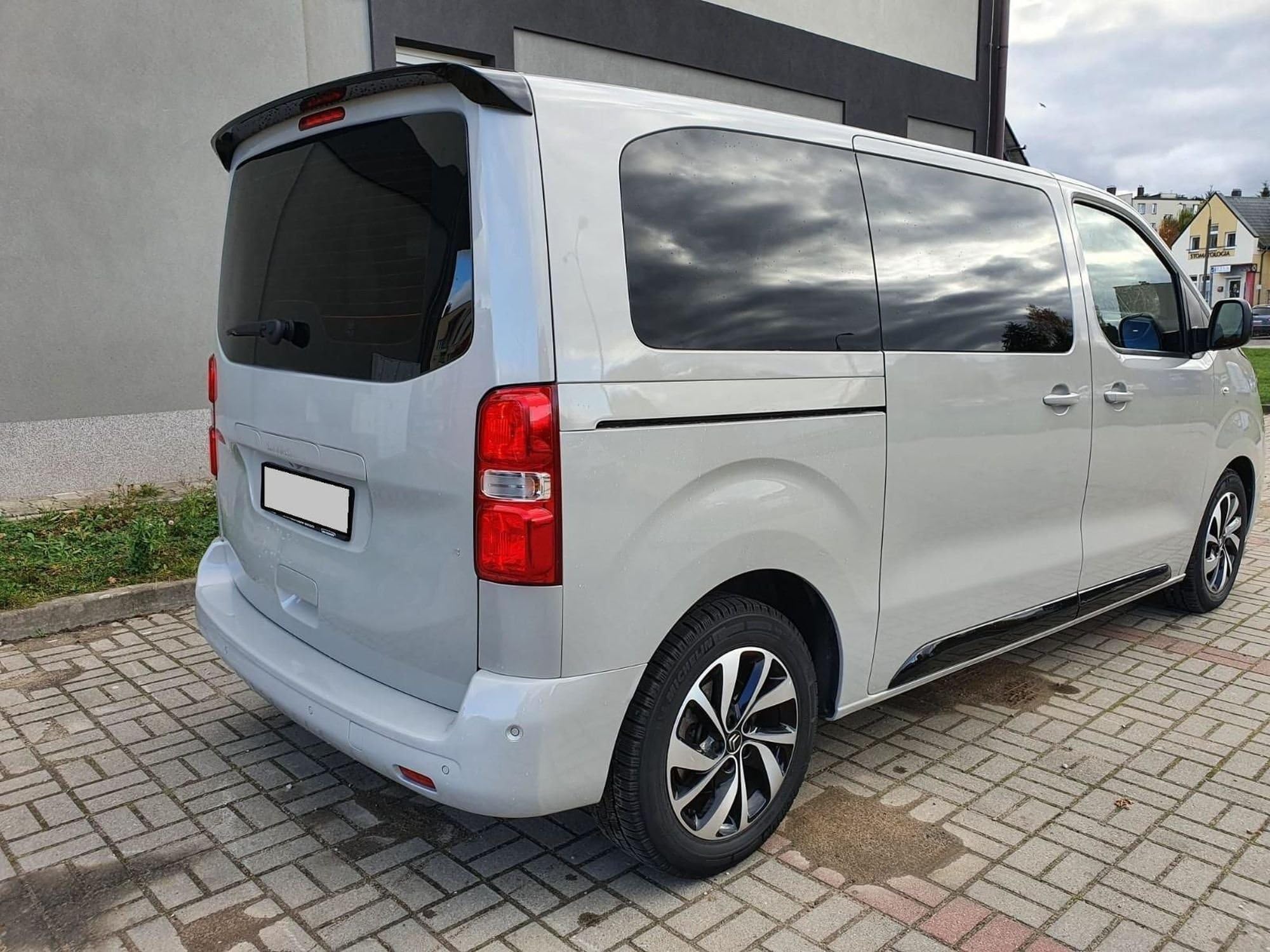 CHROMEMASTER | Becquet de Toit ; Becquet Arrière Compatible avec Opel Vivaro 2019+ ; Accessoires Auto - Spoiler pour Voiture ; pour la Peinture ; Assemblage : Colle | Tuning Optique Automobile; ABE