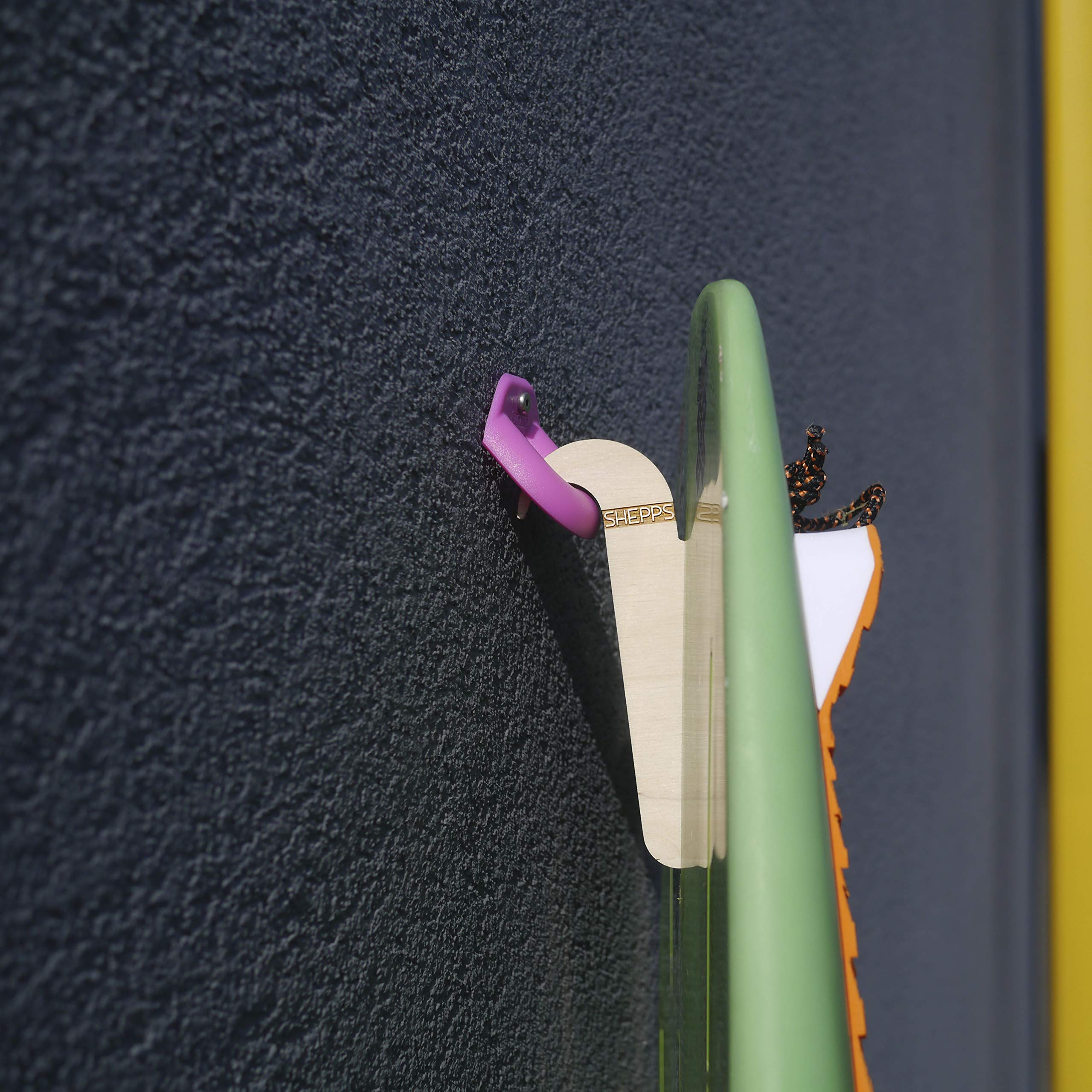 Shepps Hidden Surfboard Wall Mount for FCS/Future Plug - Patented Made in Canada (FCS I/II)