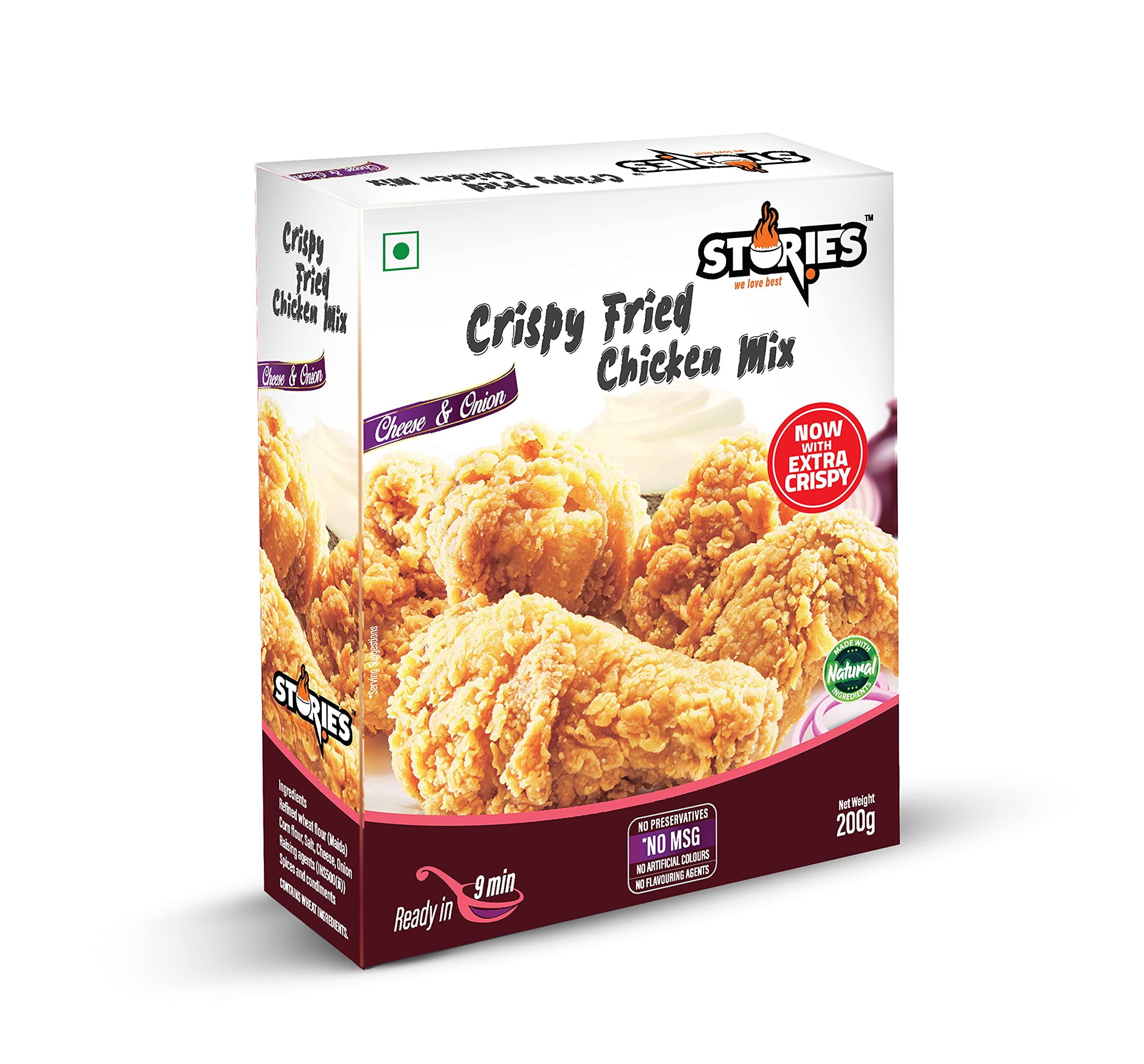 See full amazon price history chart for Stories Crispy Fried Chicken Mix- Cheese & Onion Stories Crispy Fried Chicken Mix- Cheese & Onion (B09B6FBDQS) Amazon Price History, Amazon Price Tracker
