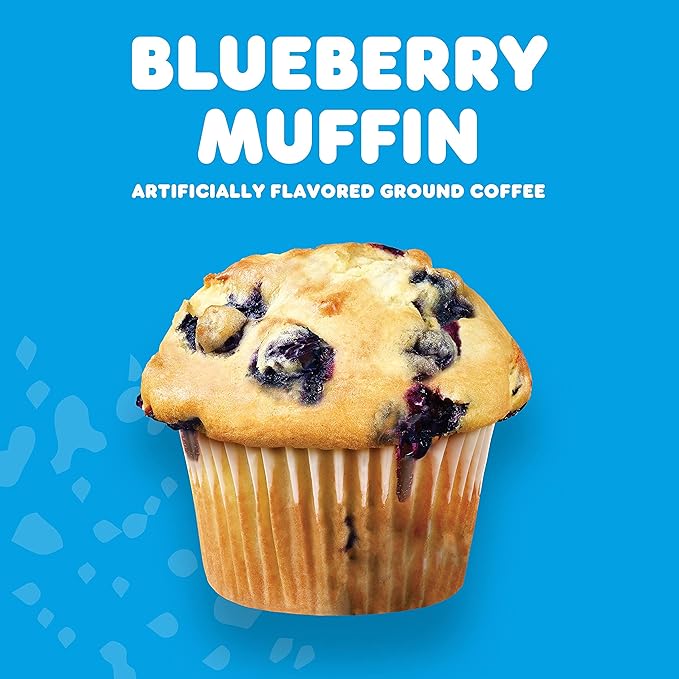 Savor the familiar flavors of Dunkin' coffee with the Dunkin' Blueberry Muffin Ground Coffee K-Cup pods. This pack includes 60 pods of 100% premium arabica coffee, capturing the essence of blueberry muffins and caramelized sugar in each sip. Whether you need a morning pick-me-up or a comforting cup of coffee after a long day, these K-Cup pods are compatible with any Keurig coffee maker, making it easy to enjoy Dunkin' coffee whenever you desire. No need to wait in line at the coffee shop anymore – brew your own Dunkin' coffee at home and experience the great taste in the convenience of your own kitchen. Elevate your coffee experience with the Dunkin' Blueberry Muffin Ground Coffee K-Cup pods.