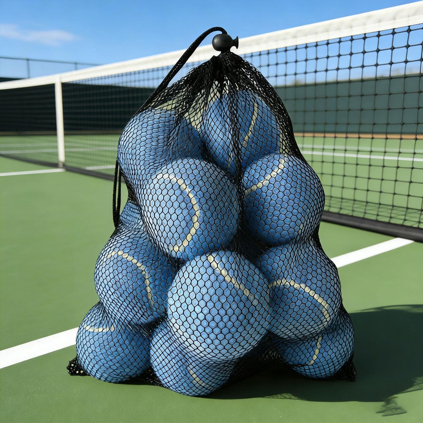 12 Palline da Tennis, Palline per Esercizi Senza Pressione, Altamente Elastiche, per attività All'aperto, Sport, Animali Domestici (Cani) E Uso in