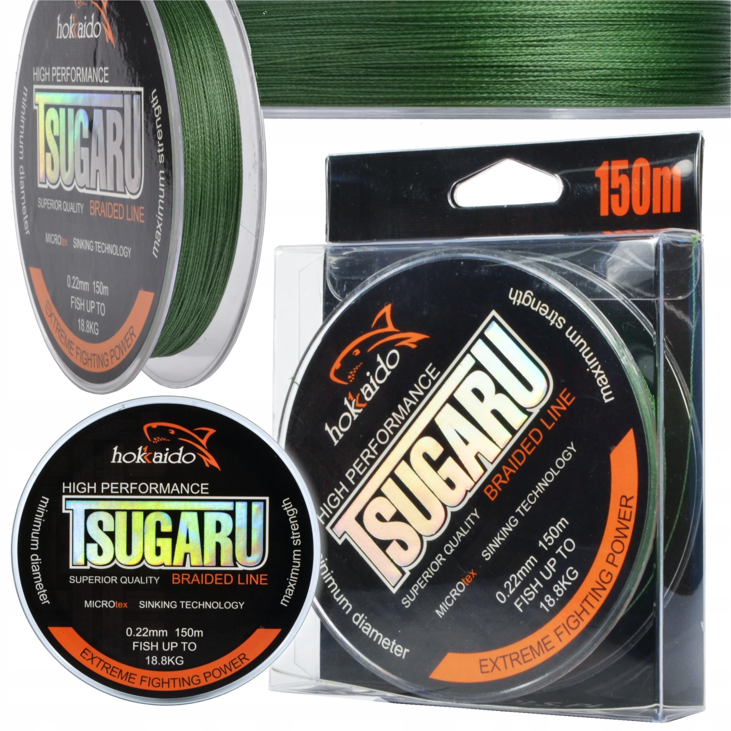 PLECIONKA TSUGARU 0.08MM 150M 6.1KG MICRO TEX