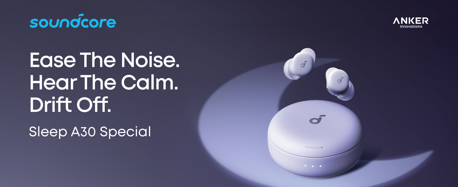 Amazon.com: Soundcore Sleep A30 Special by Anker, Sleep Earbuds