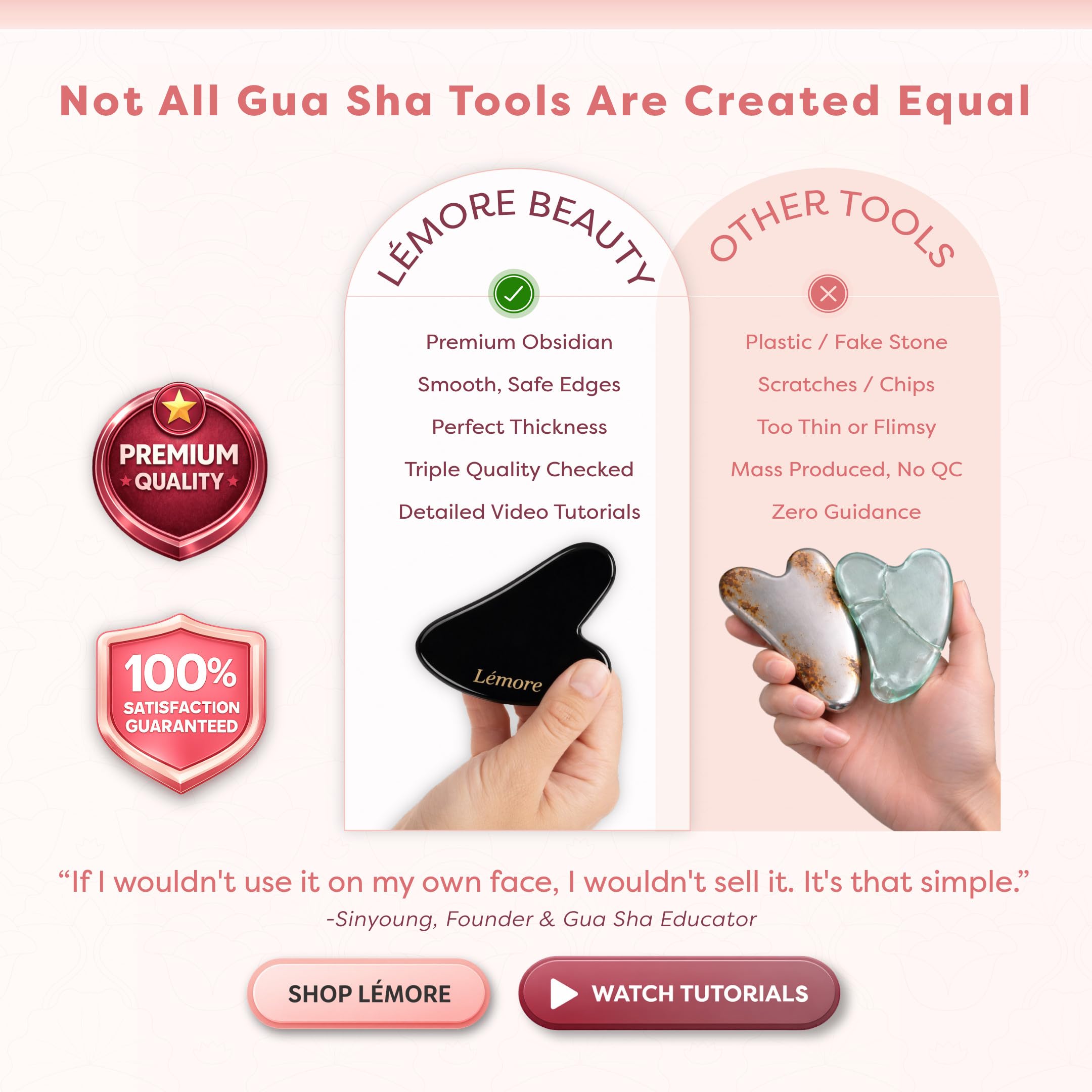 Beauty Gua Sha, strumento per massaggio facciale e digitopressione, soluzione naturale anti-età per donne e uomini, per viso, collo e corpo, strumento Gua Sha in ossidiana