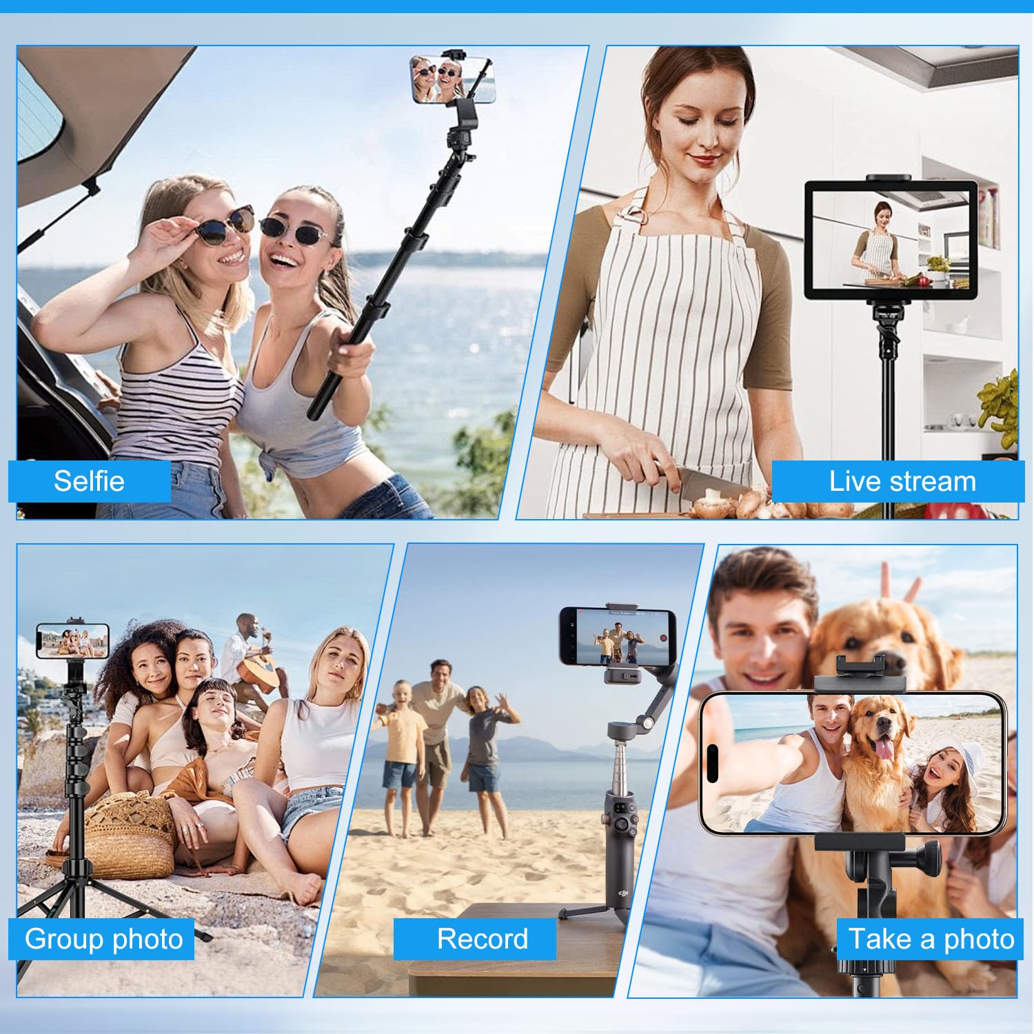 Handy Selfie Monitor für iPhone & Android – 4K Selfie Monitor iPhone mit 3,97" Bildschirm, Bluetooth-Fernbedienung, Magnetring & Langzeit-Akku für Vlog, Live-Stream & TikTok