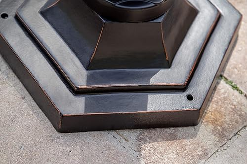 Miniatura 10 de Kenroy Home 93432ORB Villa - Lámpara impermeable para exteriores acabado de bronce aceitado