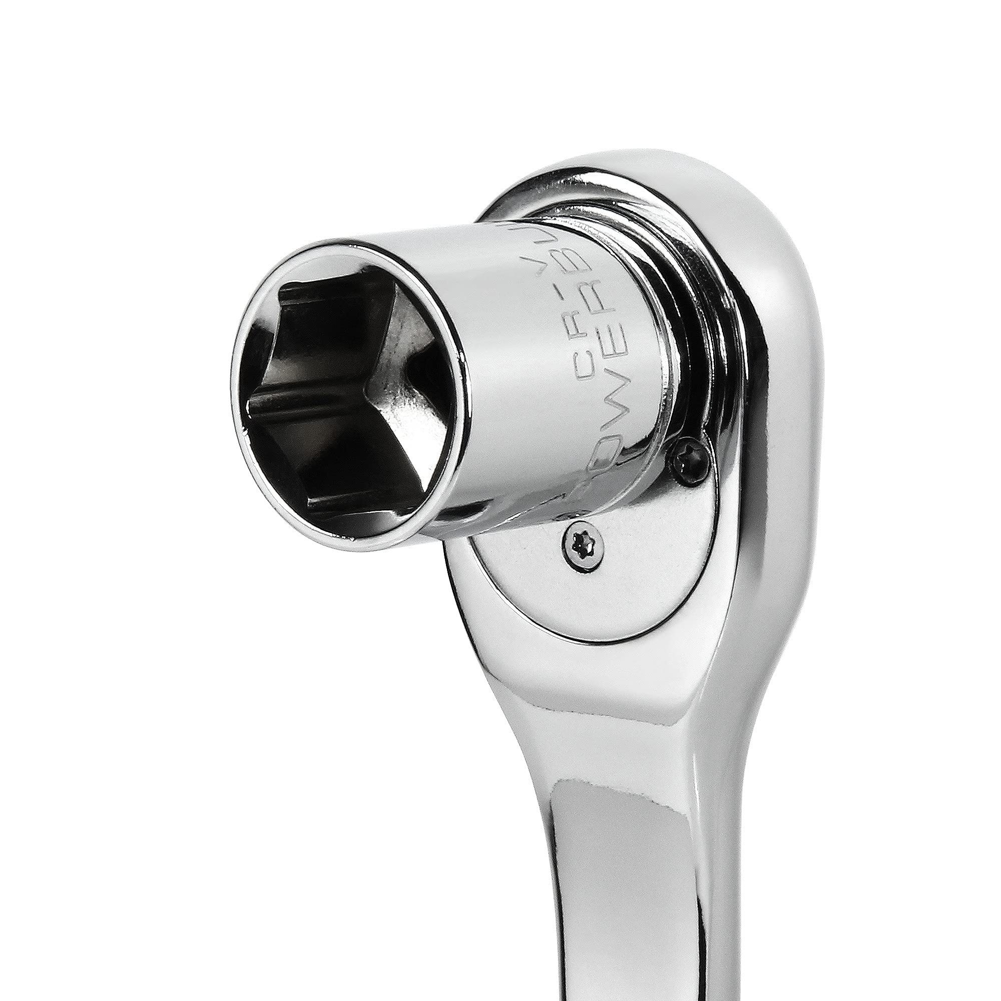 Powerbuilt 940081 1/2" Dr. 6 Pt. SAE Standard Socket, 7/8", Silver, 7/8 Inches - Image 4
