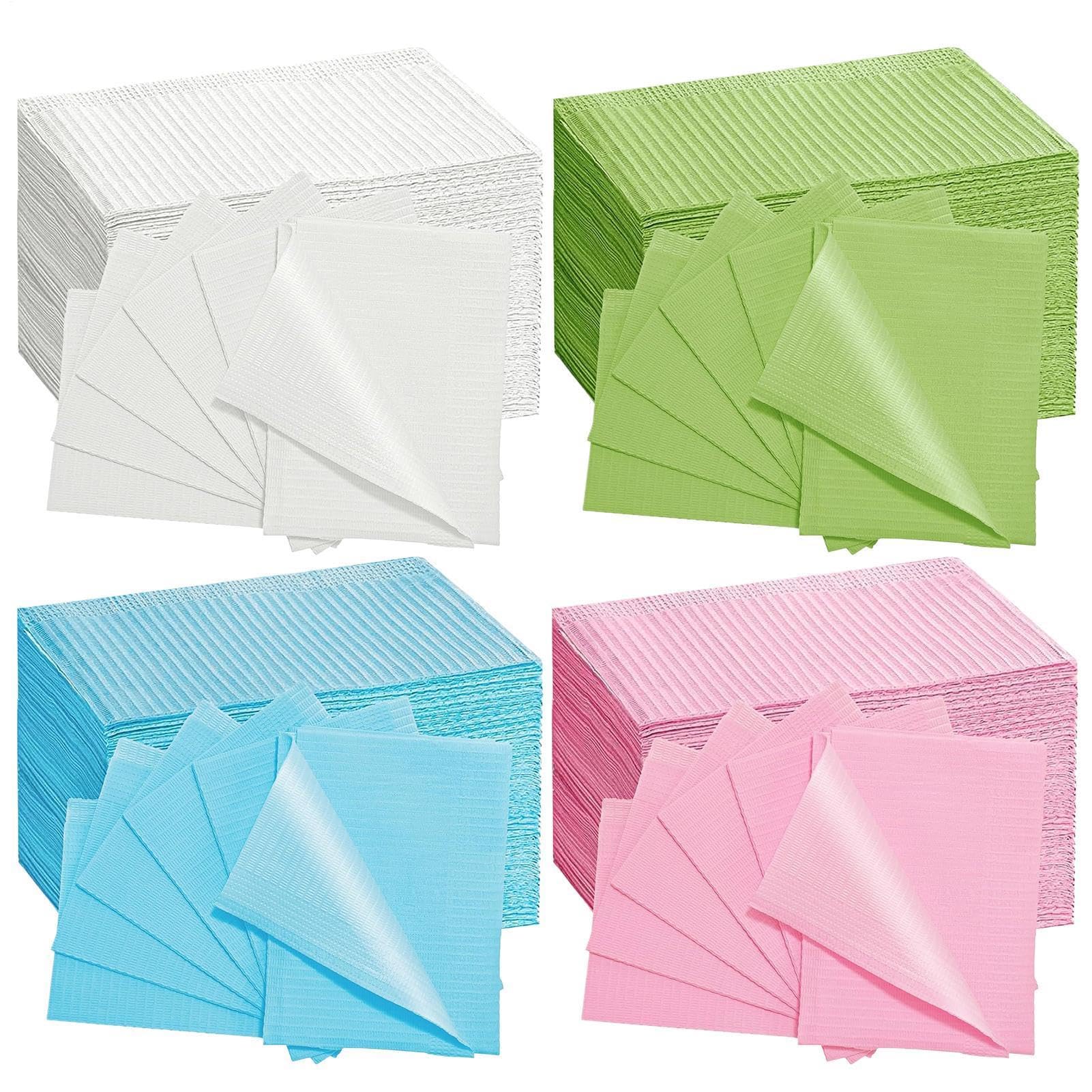 Générique Bavoirs Dentaires Lot de 125 Plateaux Absorbants Imperméables