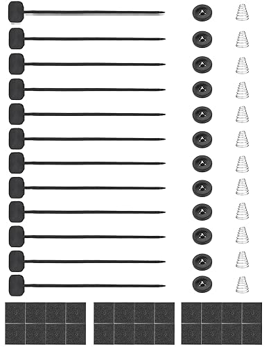 Juego de 3 piezas de montaje de ventilador, kit de montaje de correas de radiador eléctrico para automóvil, ventilador de radiador eléctrico de 7