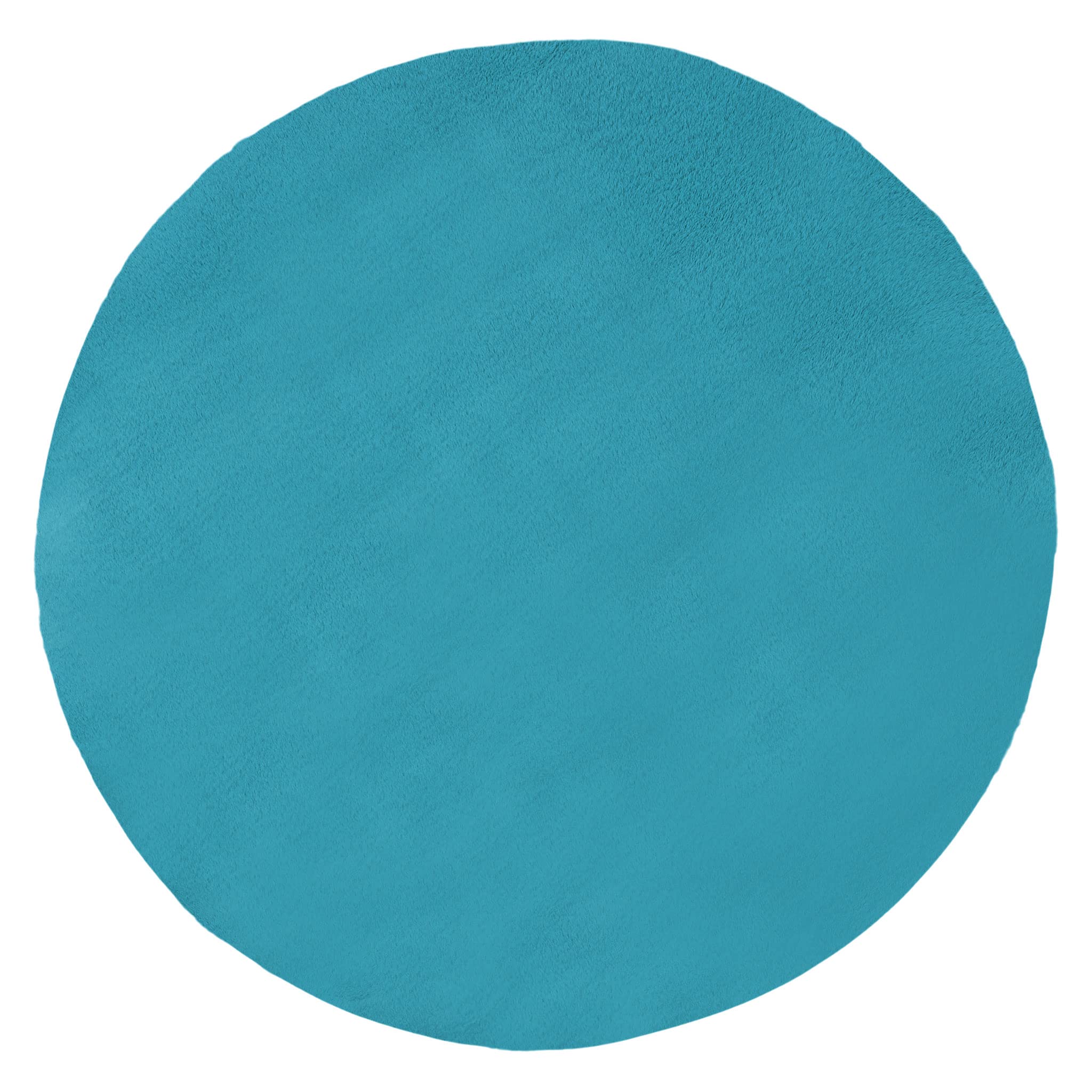 Indomex Rug Romantic 080 Cmround Turquoise