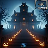 Midnight Hallow- Spooky & Cozy Halloween 4K Screensavers
