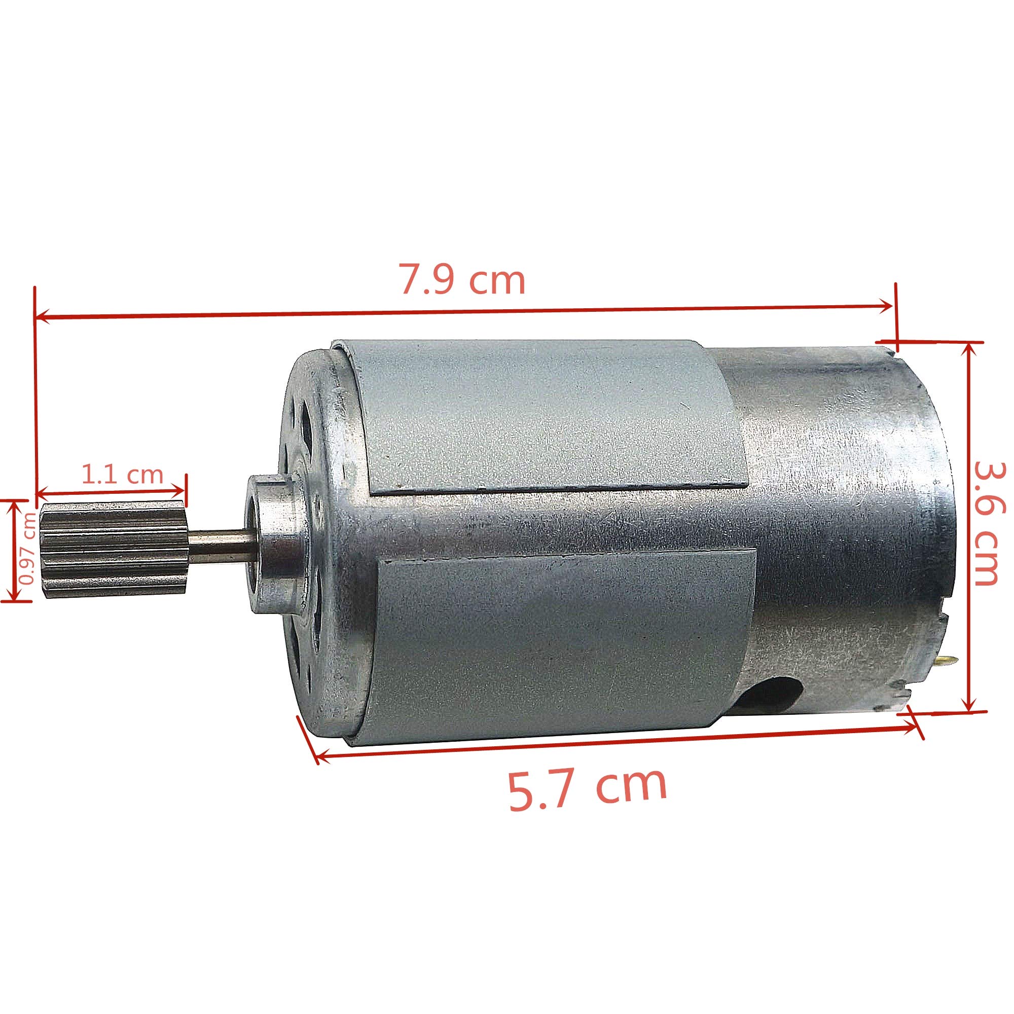 Agona Universel 550 35000Rpm Moteur Électrique Rs550 12V