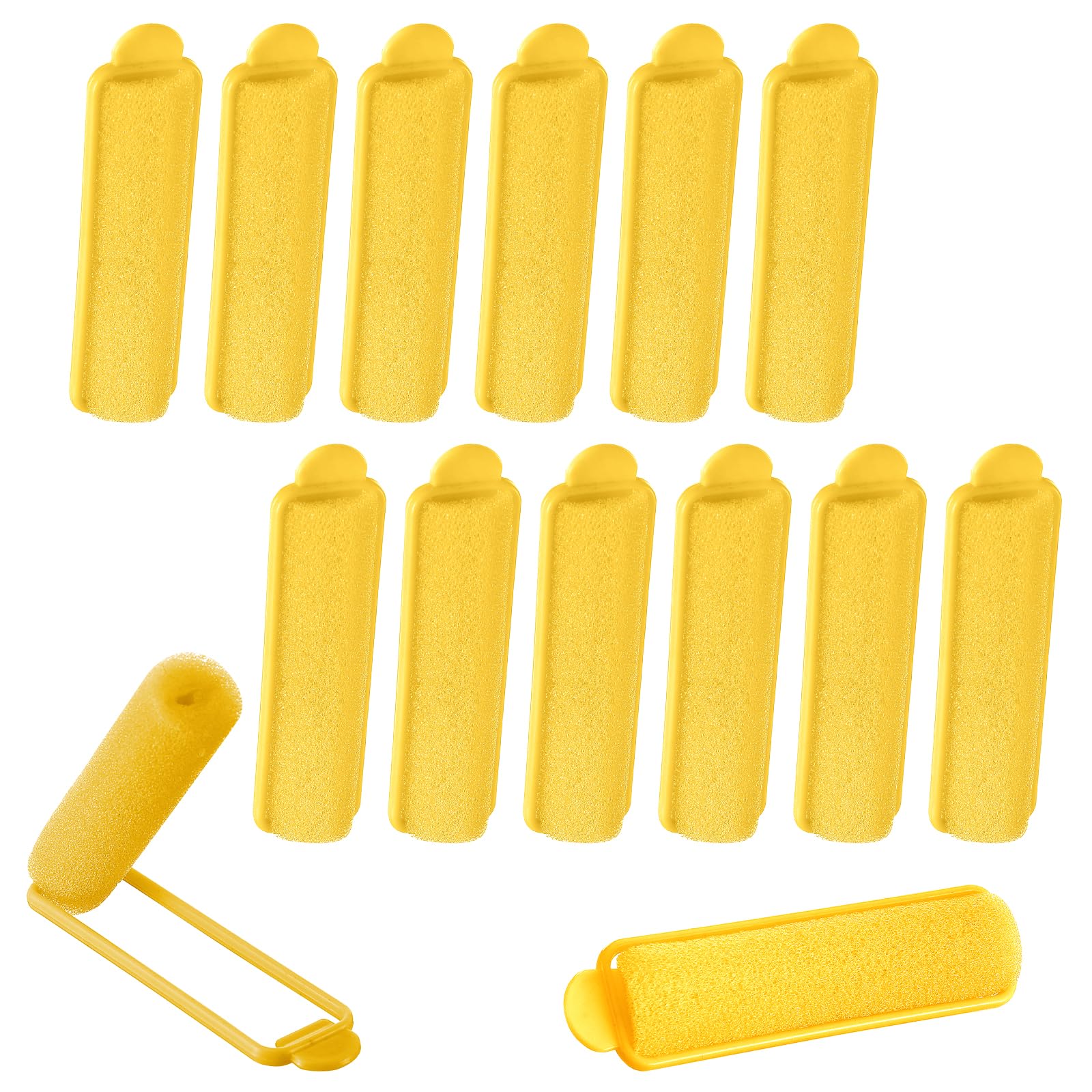 Amazon.com : Oruola 14pcs Foam Hair Rollers,2.67 In Hair Rollers to ...